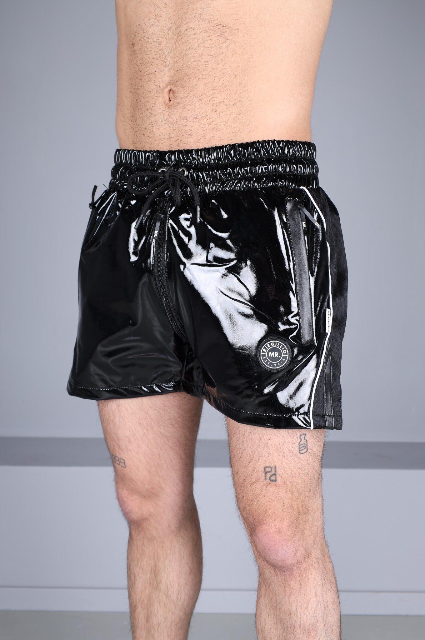 PVC 24 Track Short Thru Zip – Black at MR. Riegillio