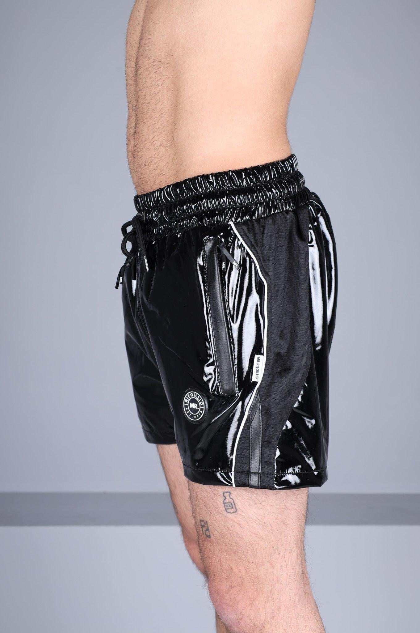 PVC 24 Track Short Thru Zip – Black at MR. Riegillio