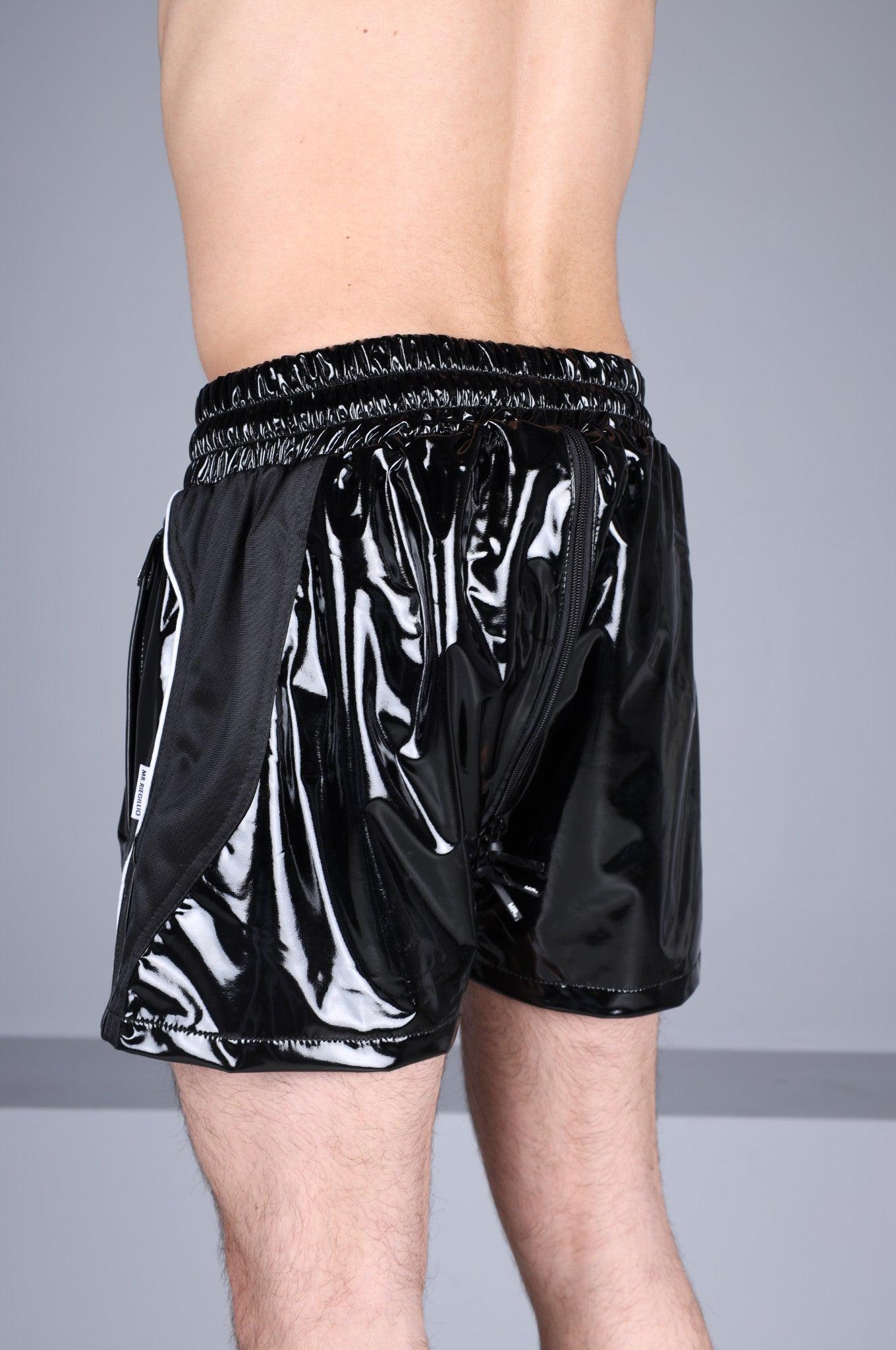 PVC 24 Track Short Thru Zip – Black at MR. Riegillio