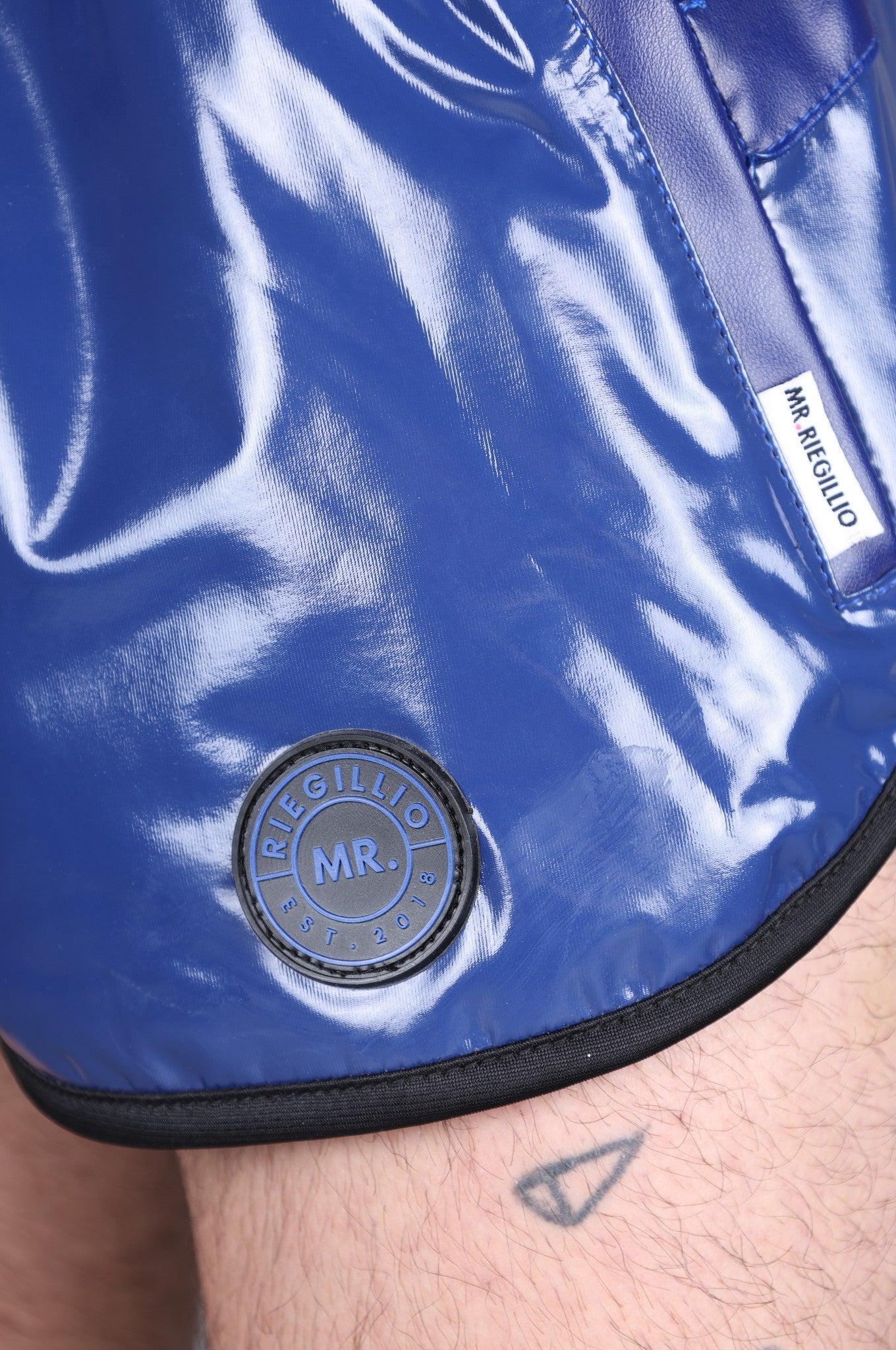 PVC 24 Mini Short – Blue at MR. Riegillio
