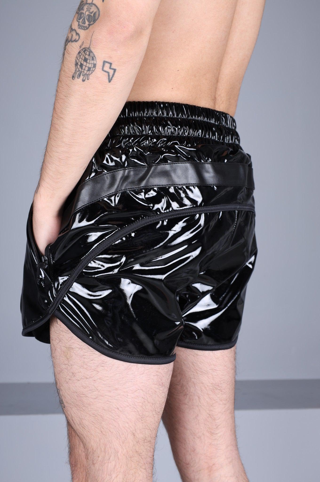 PVC 24 Mini Short – Black at MR. Riegillio