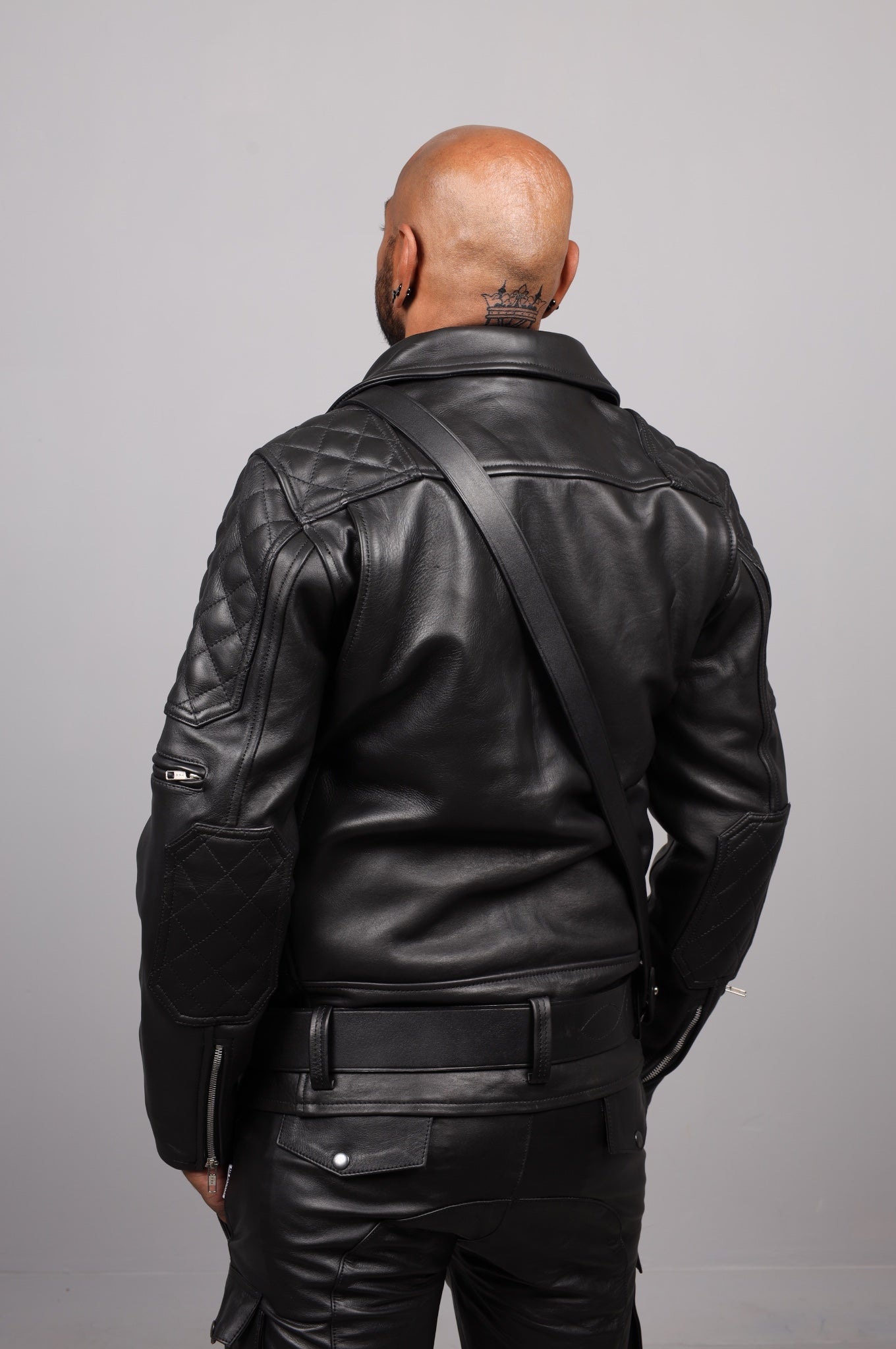 Leather Uniform Jacket at MR. Riegillio