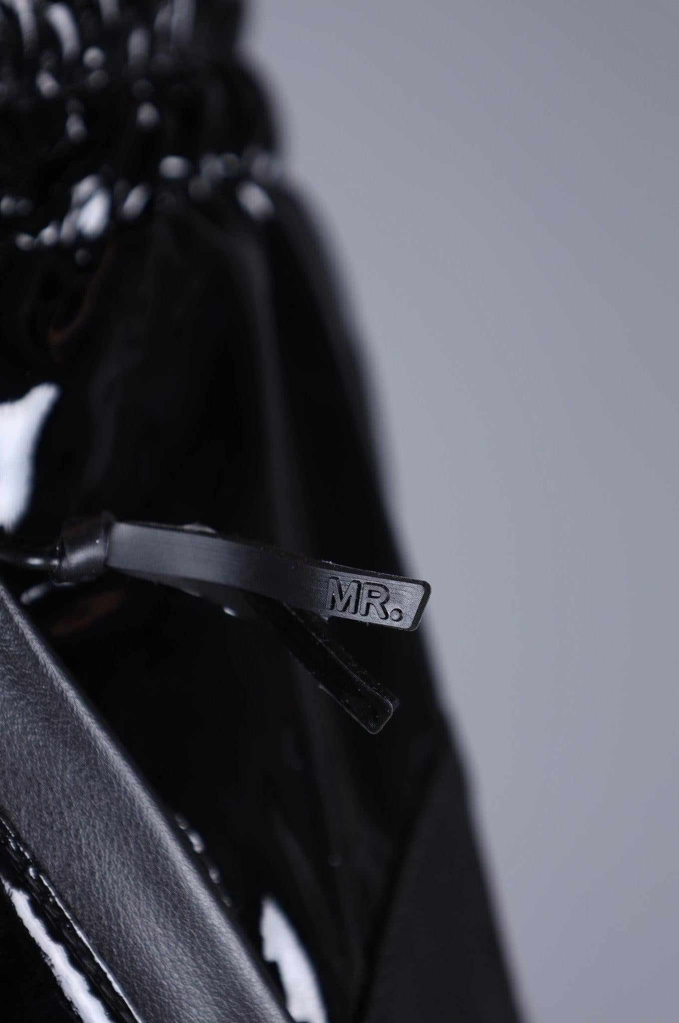 PVC 24 Tracksuit Pants Thru Zip - Black at MR. Riegillio