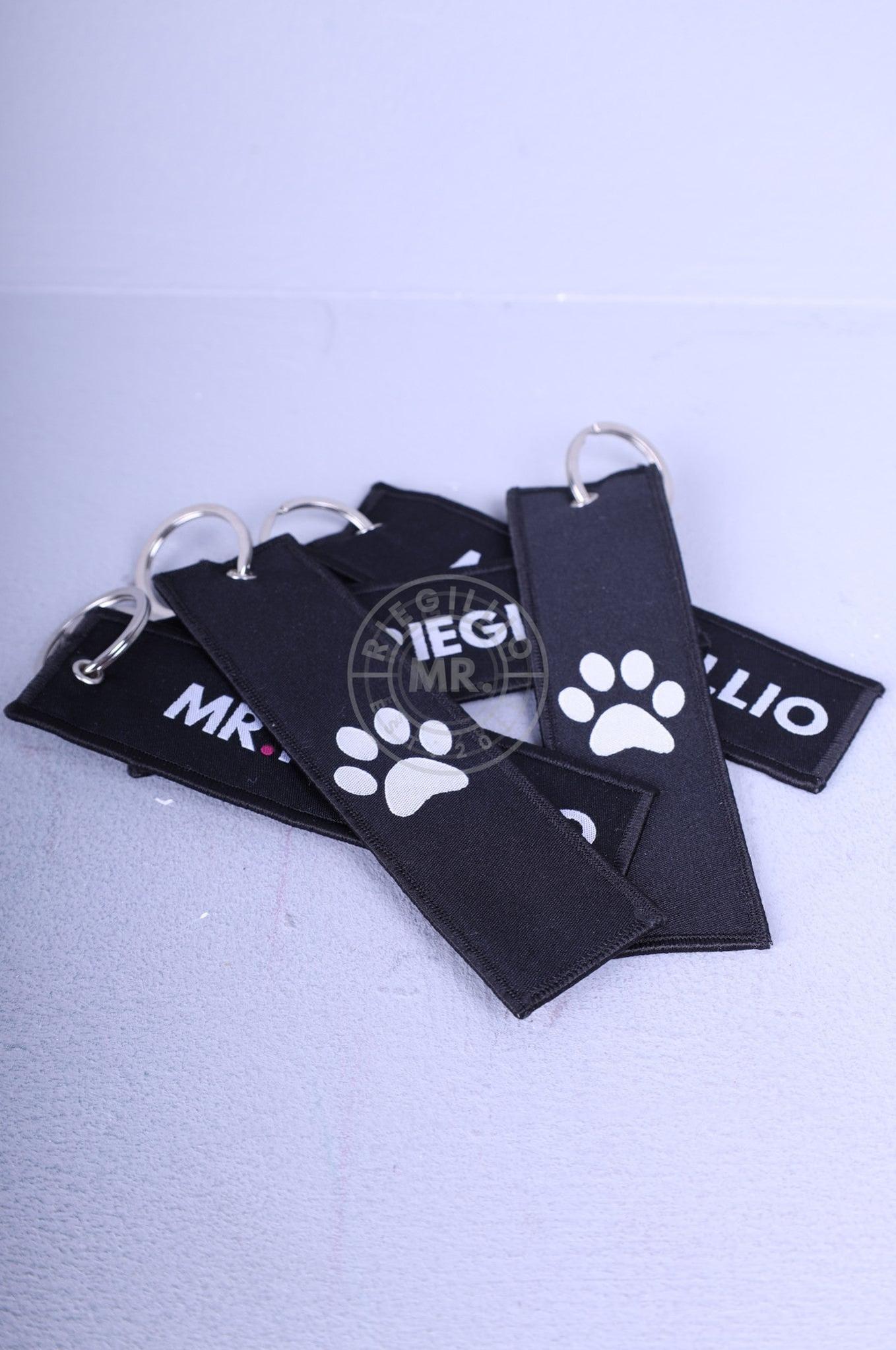 MR. Riegillio Puppy Keychain at MR. Riegillio