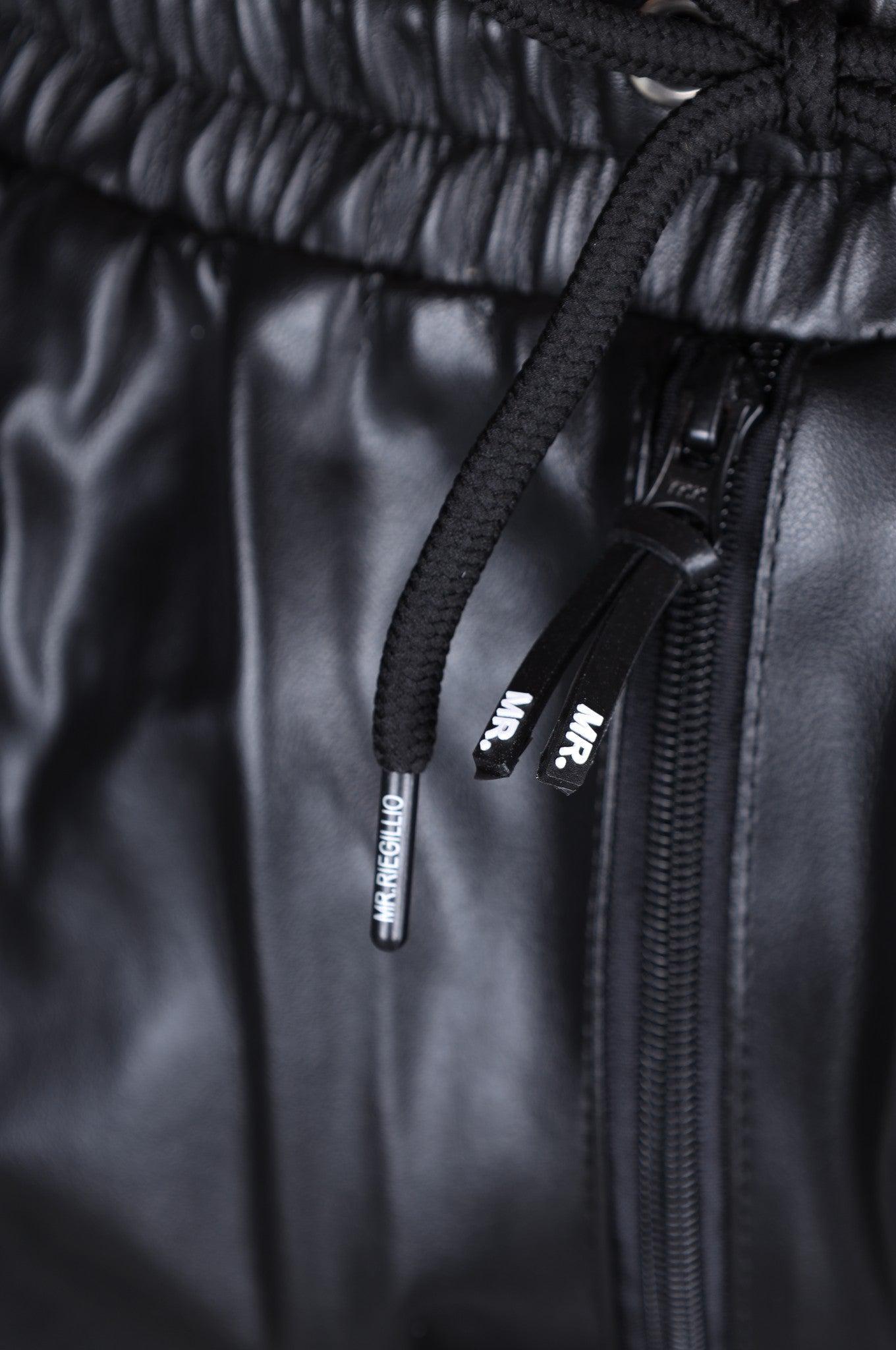 MR. 24 Tracksuit Pants Thru Zip - Black at MR. Riegillio