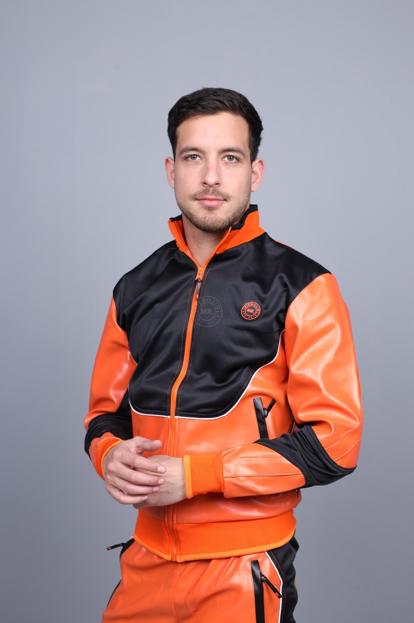 MR. 24 Tracksuit Jacket – Orange at MR. Riegillio