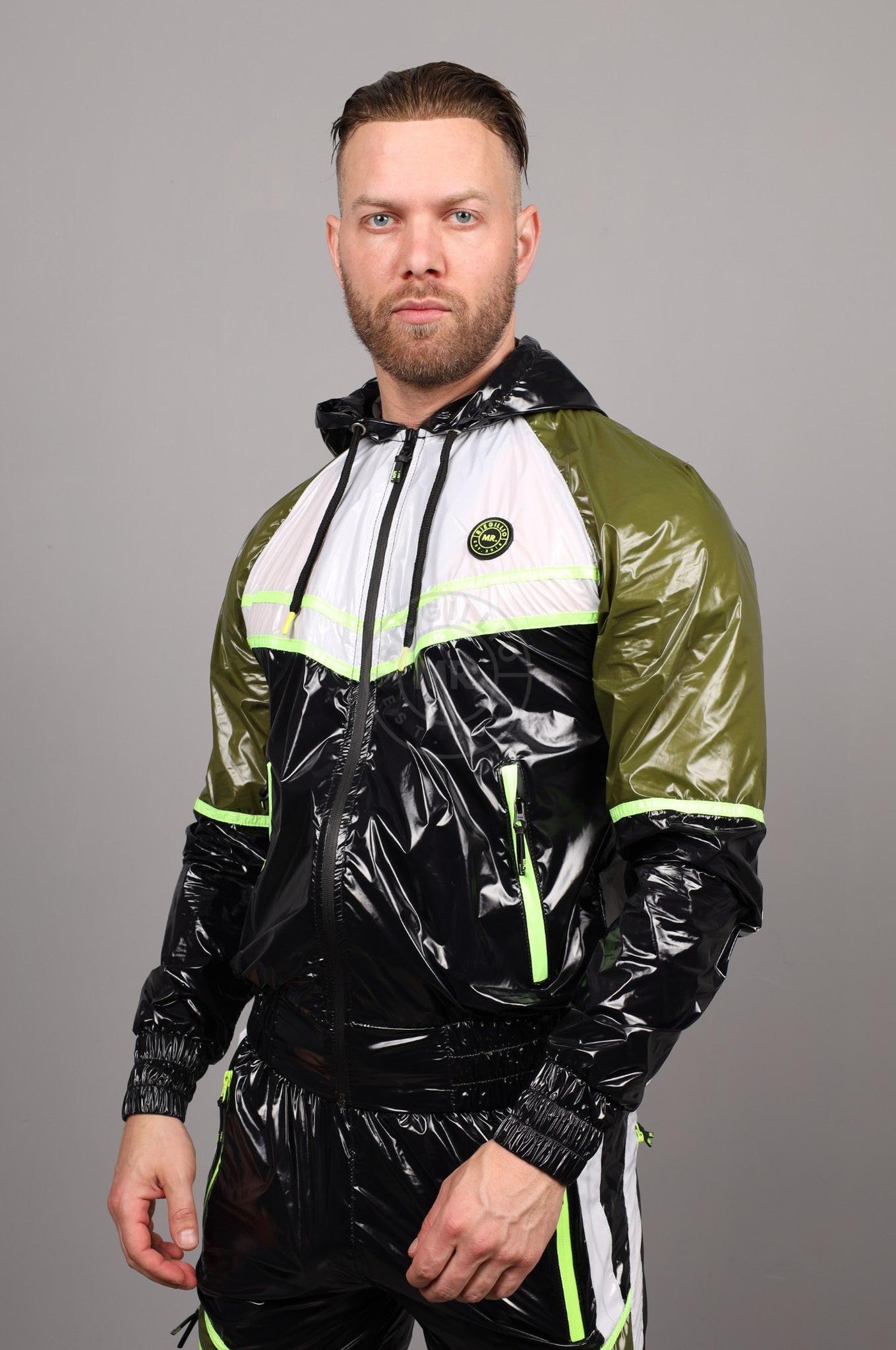 Shiny Nylon Tracksuit Jacket - FUNIS at MR. Riegillio