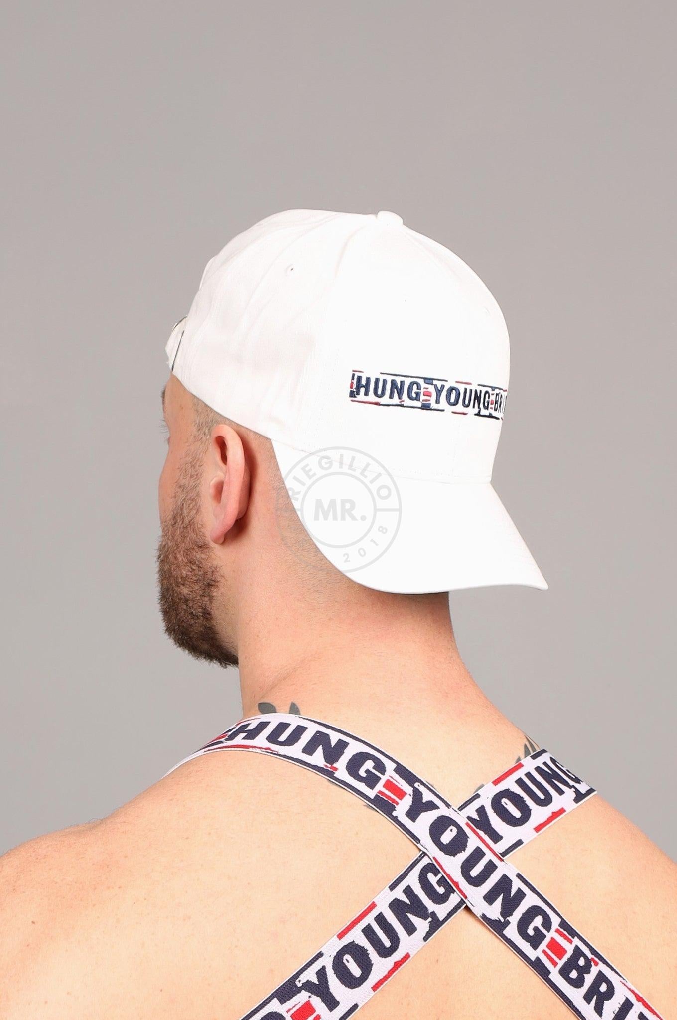 SNKRFTSH X Hung Young Brit Cap - White at MR. Riegillio