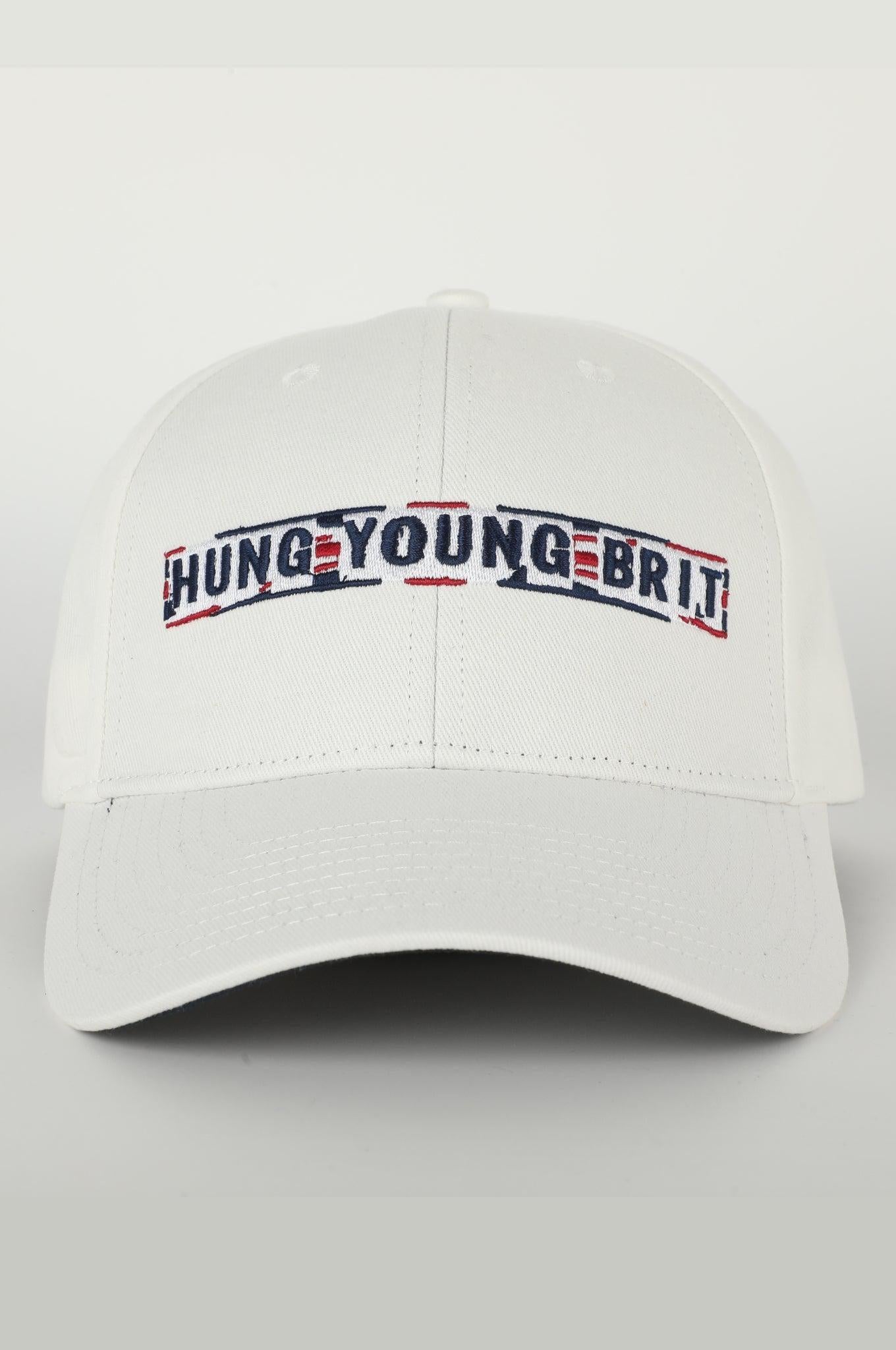 SNKRFTSH X Hung Young Brit Cap - White at MR. Riegillio