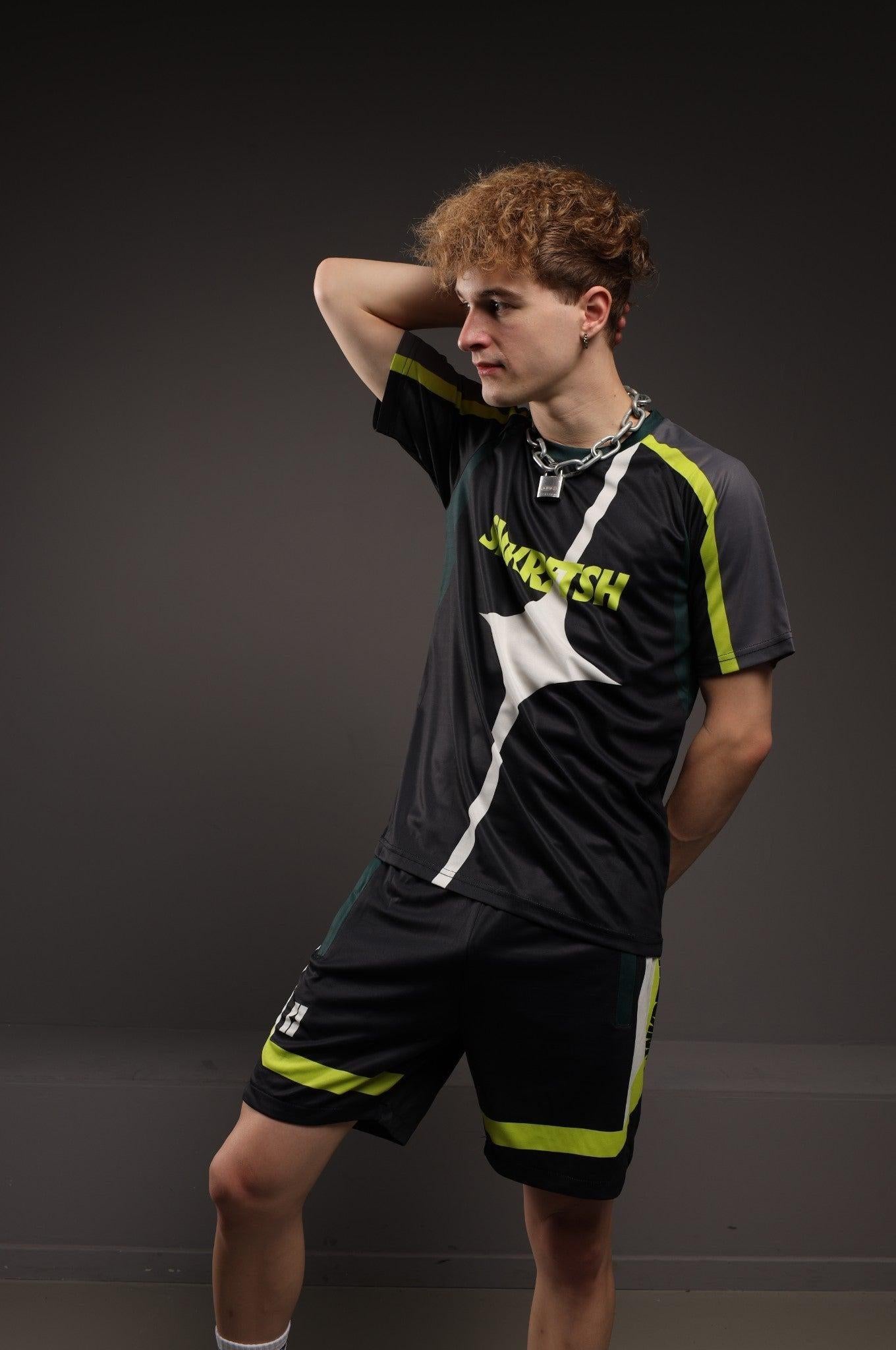 SNKRFTSH Sports Short SF24/7 - Green at MR. Riegillio
