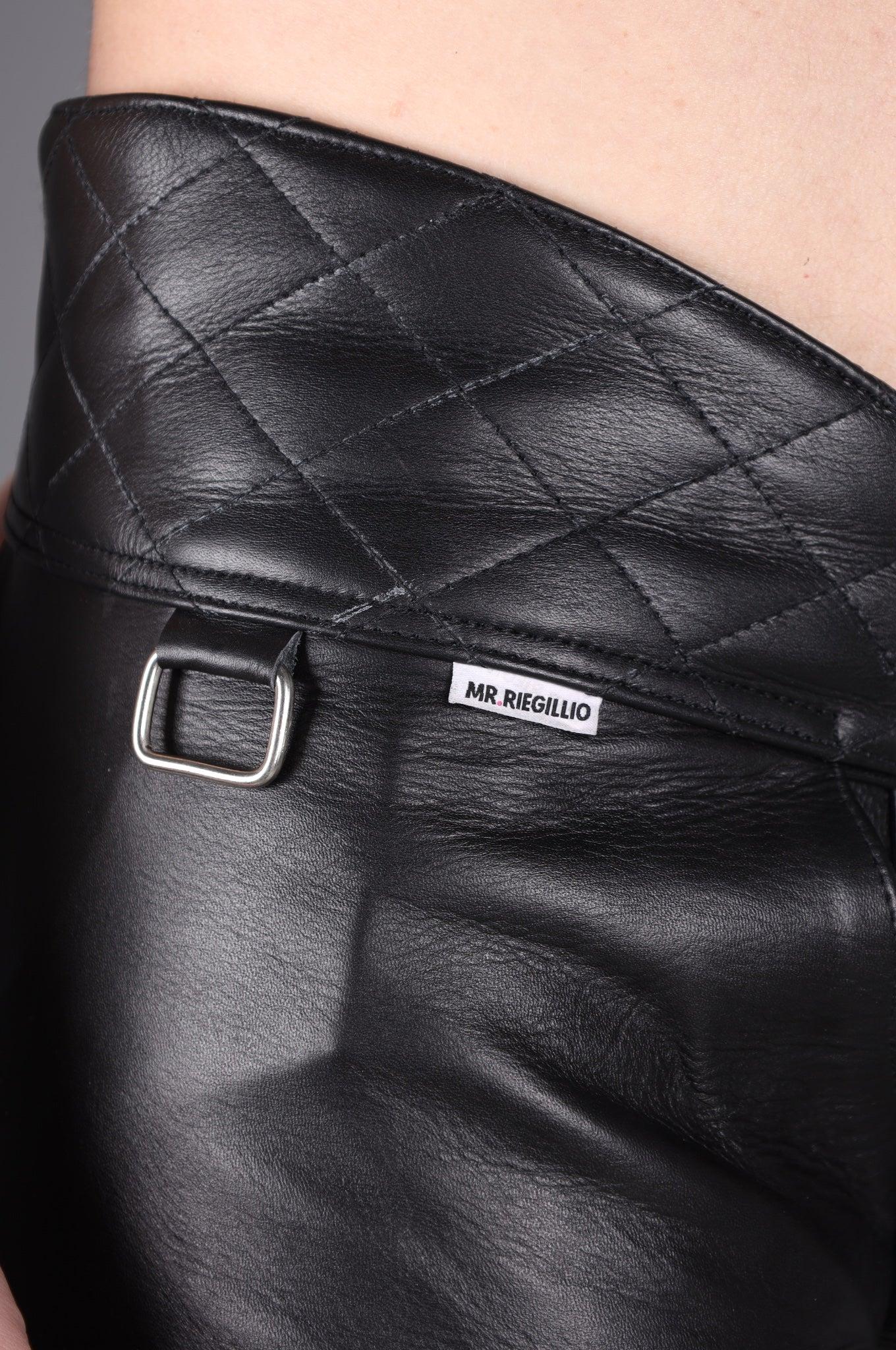Black Leather Chaps at MR. Riegillio