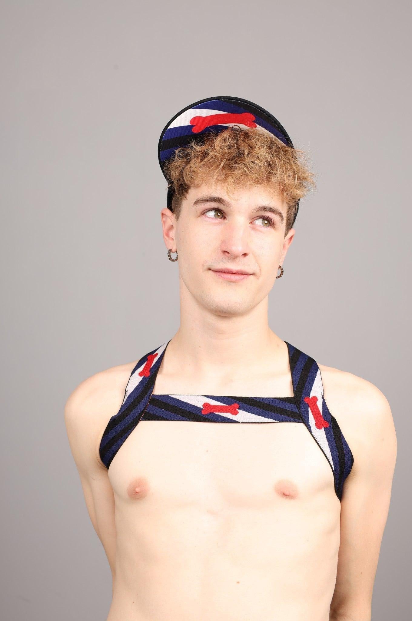 Elastic Harness - PUPPY Flag at MR. Riegillio