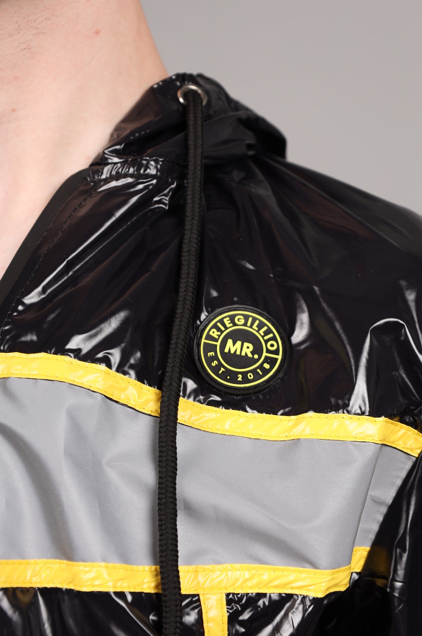 Shiny Nylon BASE Trainingsjacke - Gelb