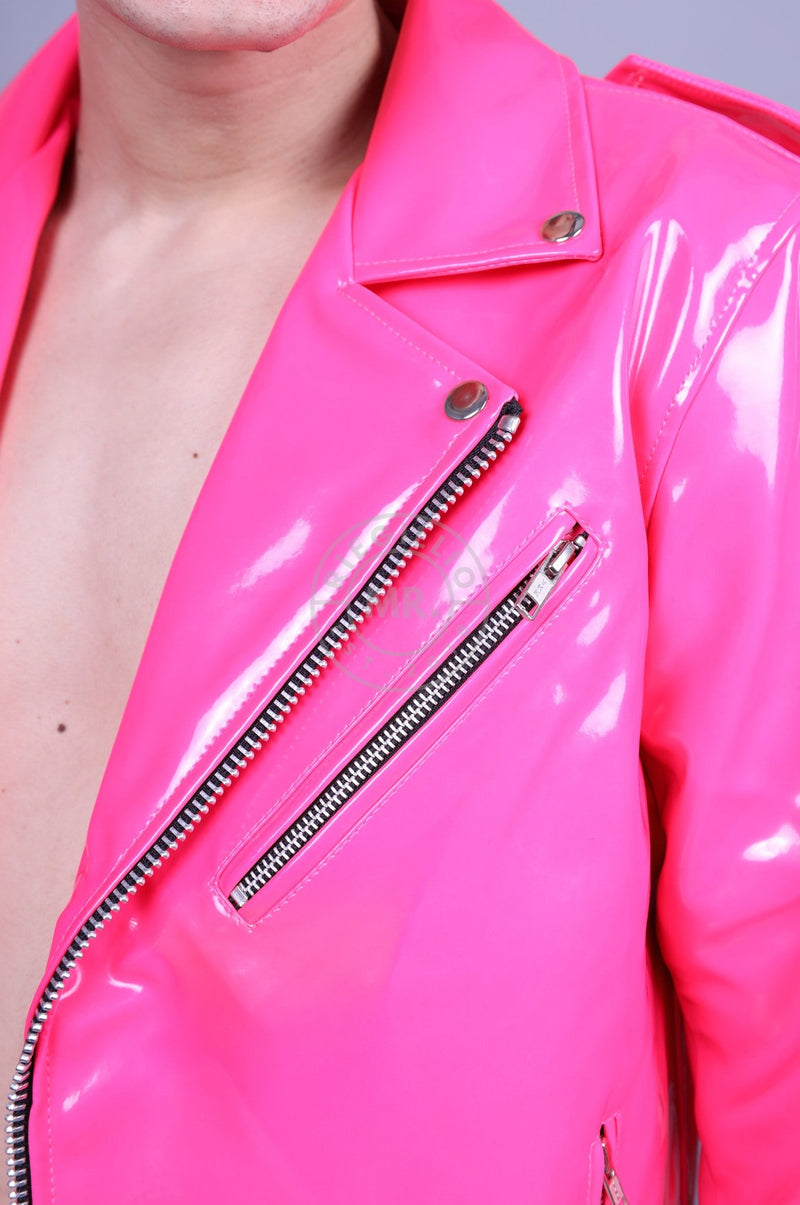 Pink PVC Brando Jacket at MR. Riegillio