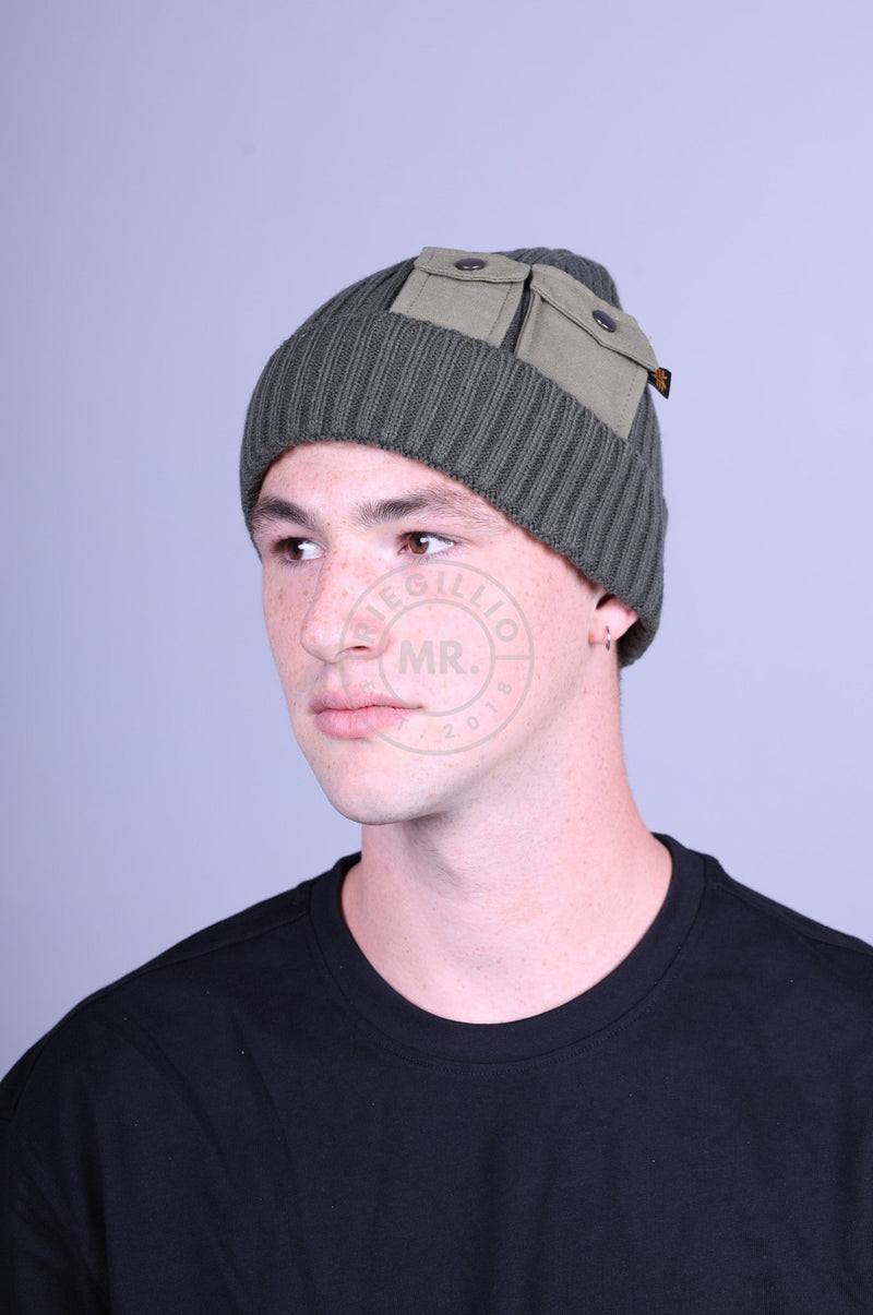 Alpha Industries Utility Beanie - Dark Olive