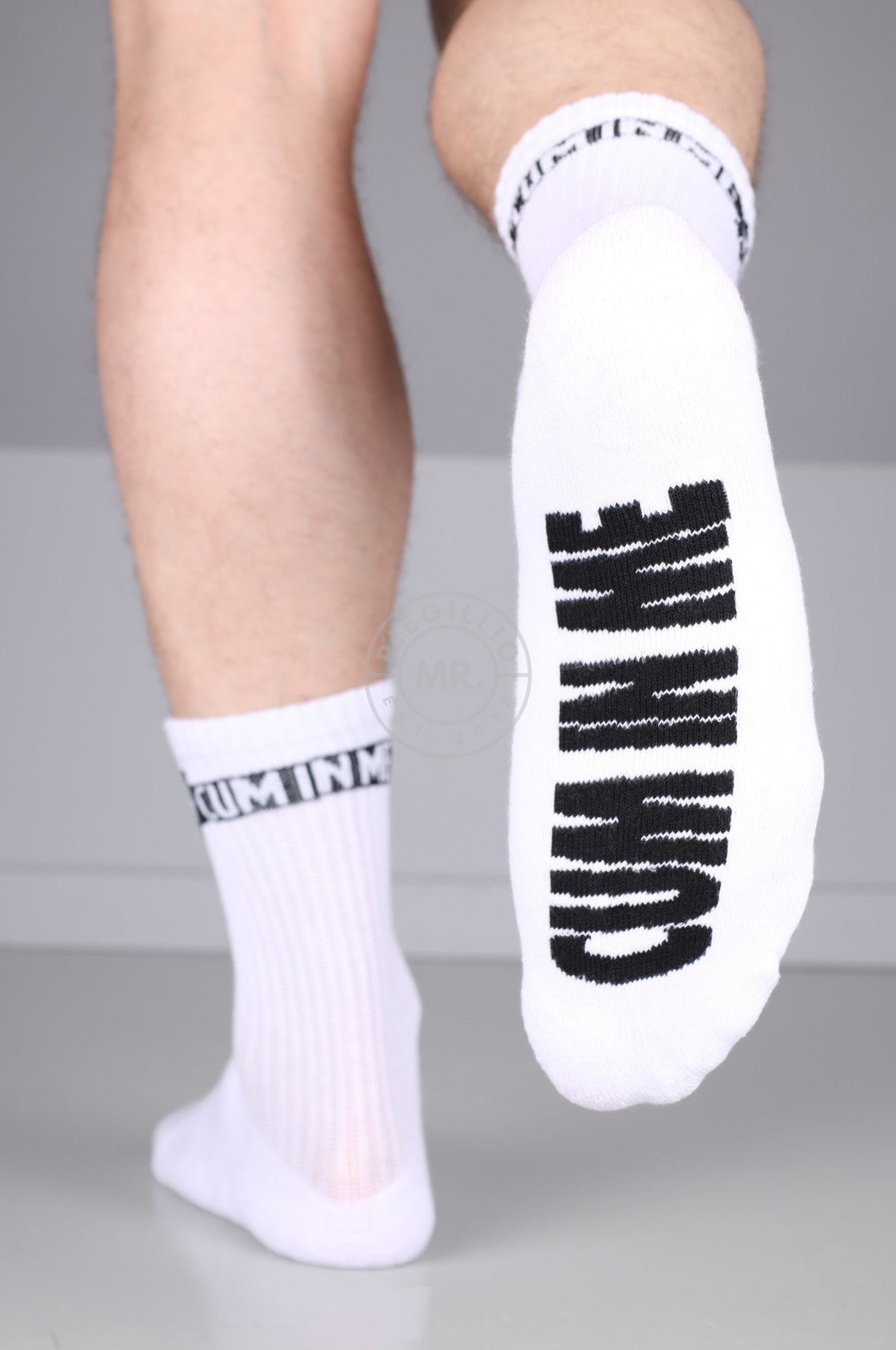 SNKRFTSH CUM IN ME Socks at MR. Riegillio