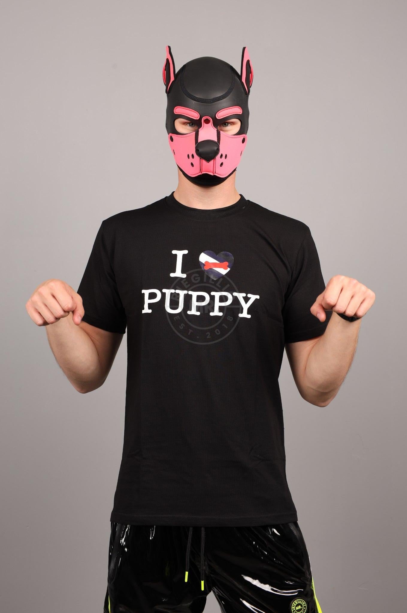 I LOVE PUPPY Souvenir T-Shirt at MR. Riegillio