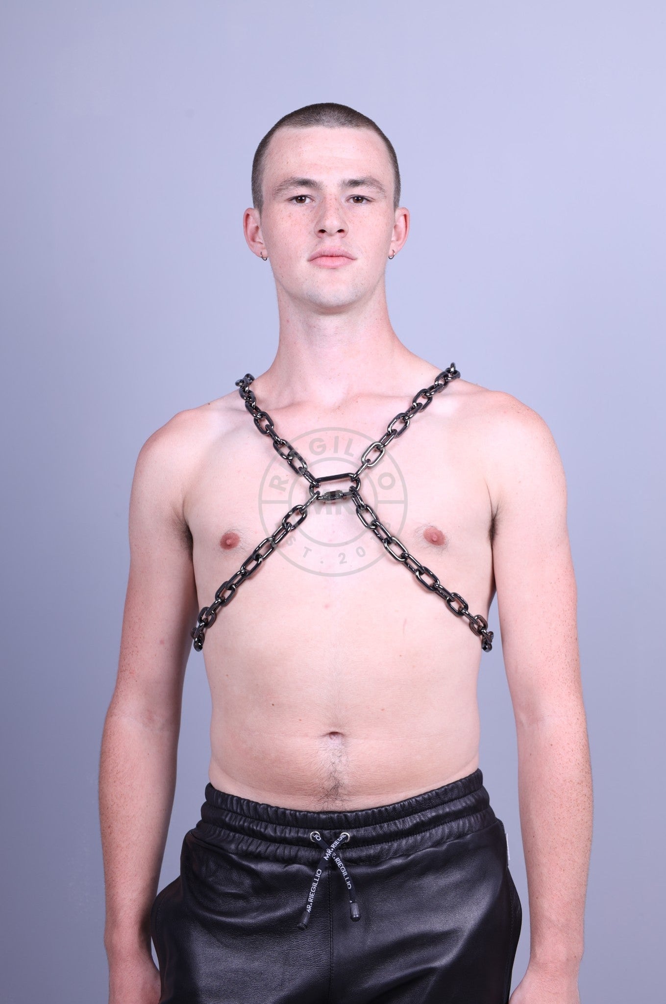 Chain X-Harness - Black-at MR. Riegillio