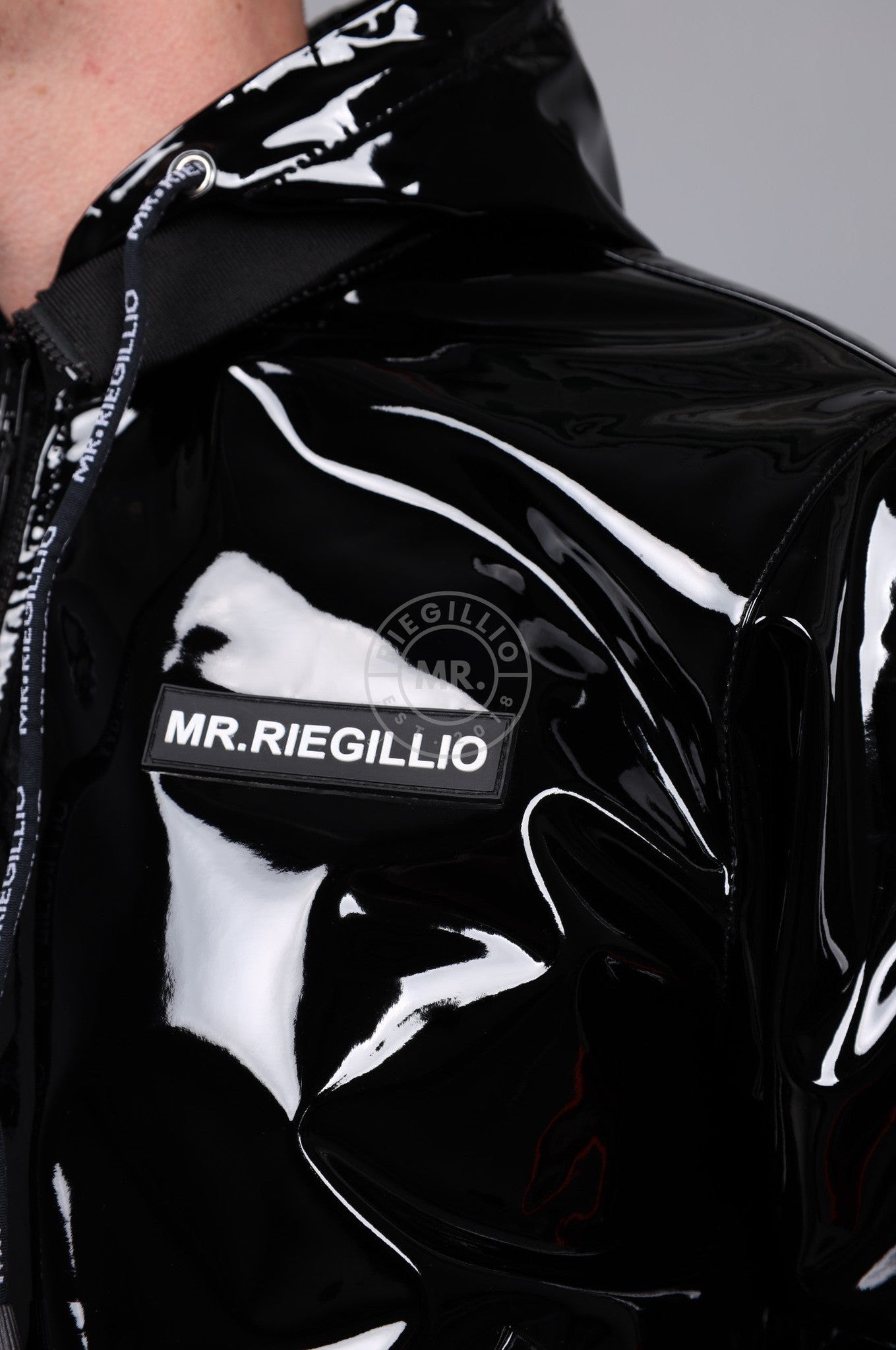 PVC Flight Tracksuit Jacket at MR. Riegillio