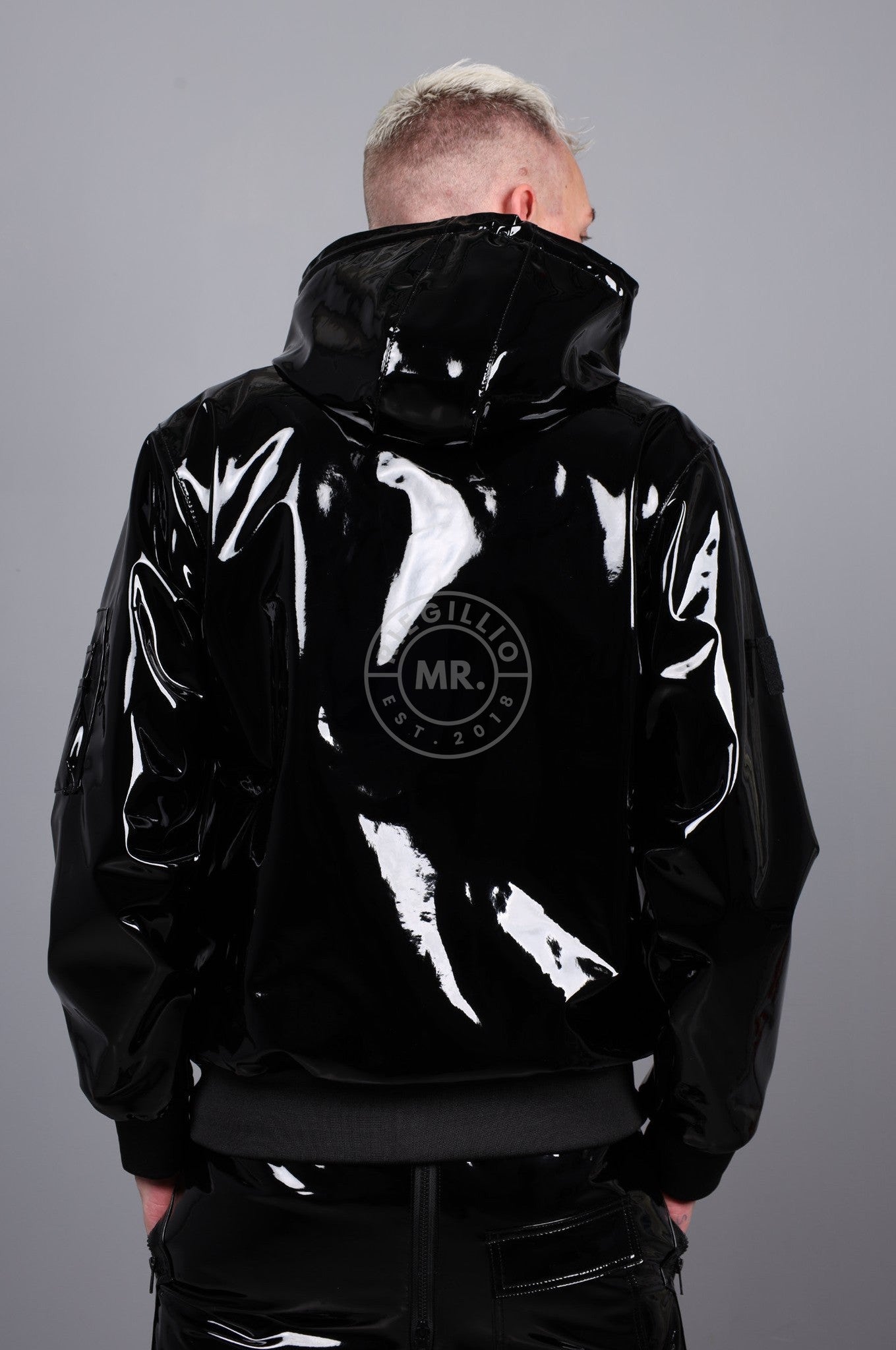 PVC Flight Tracksuit Jacket at MR. Riegillio