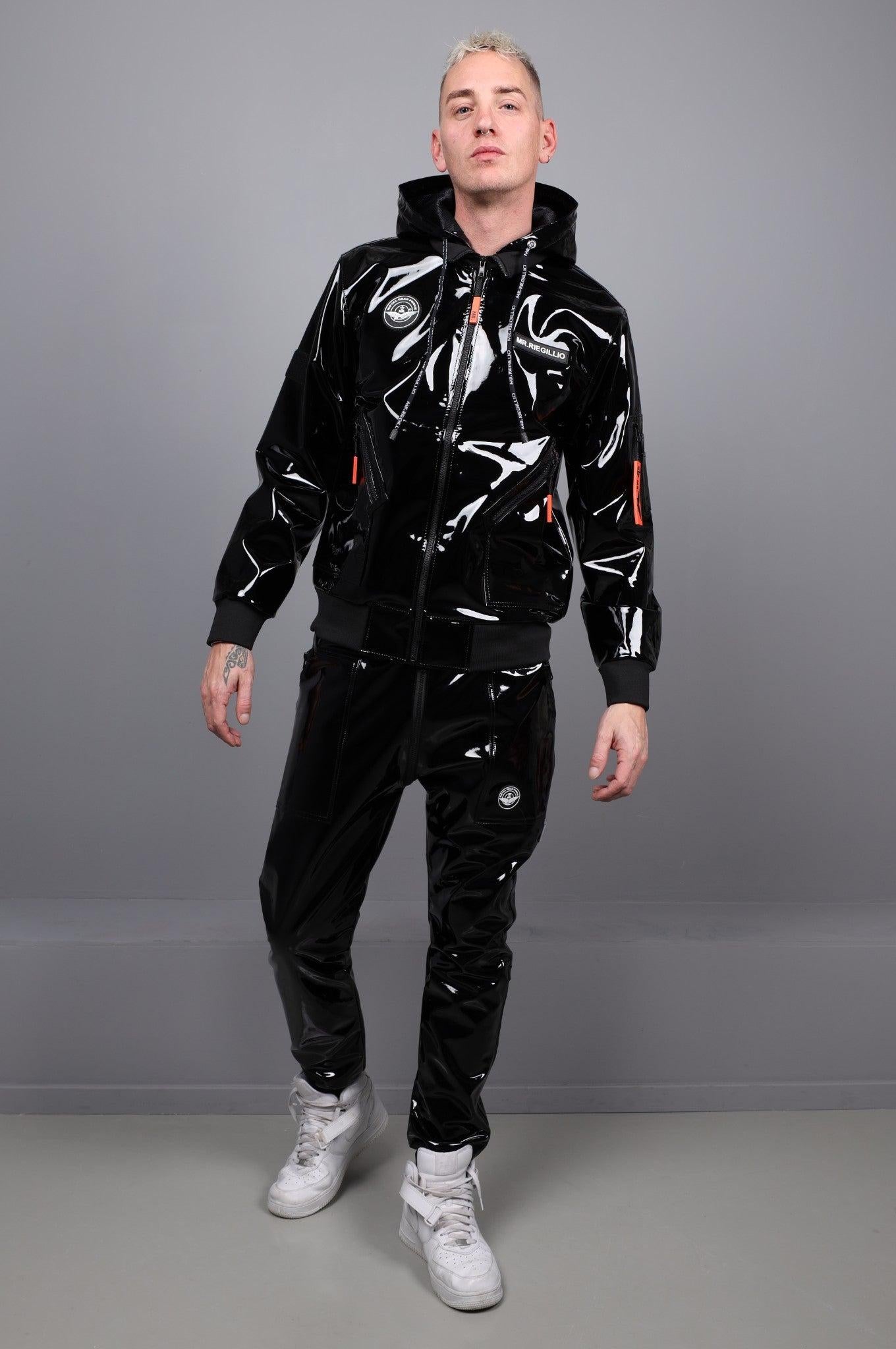 PVC Flight Tracksuit Jacket at MR. Riegillio