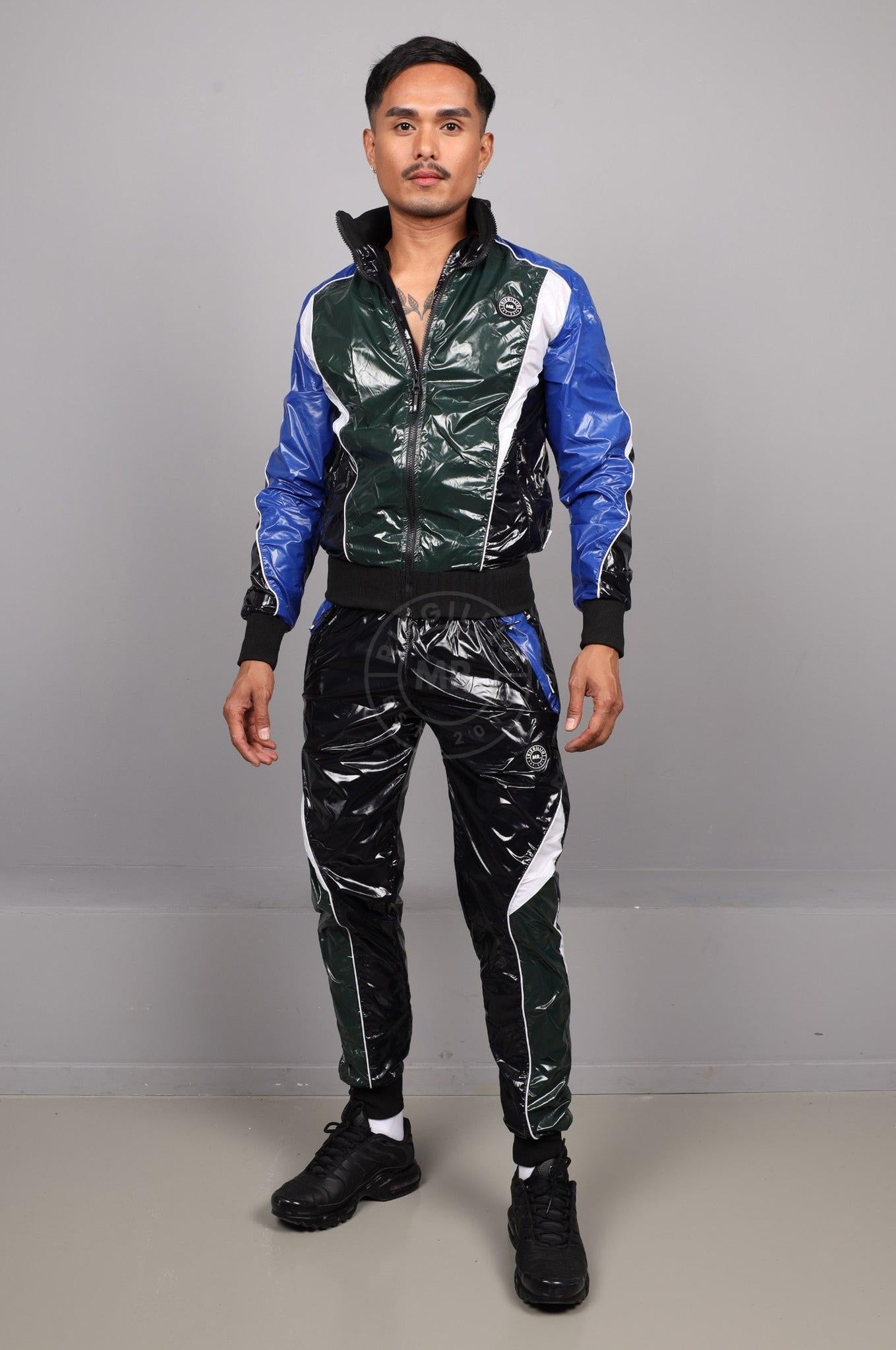 Shiny Nylon Tracksuit Pants - SEVEN at MR. Riegillio
