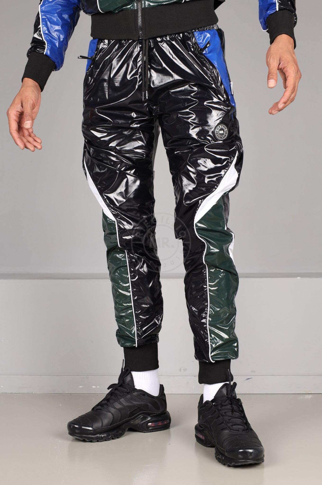 Shiny Nylon Tracksuit Pants - SEVEN at MR. Riegillio