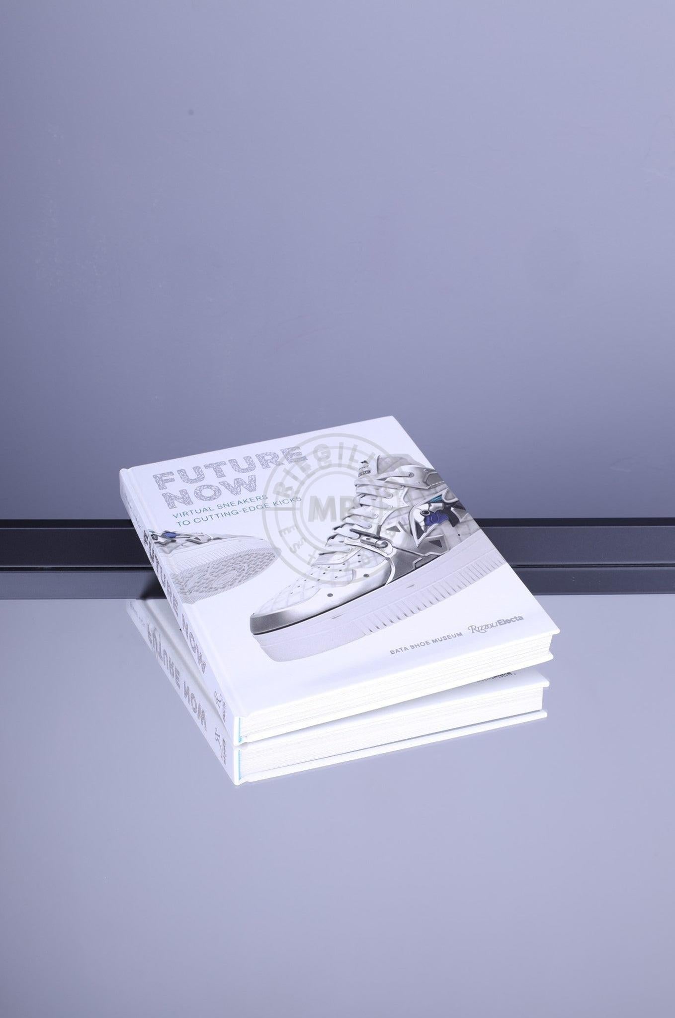 Table Book Future Now: Virtual Sneakers to Cutting-Edge Kicks at MR. Riegillio