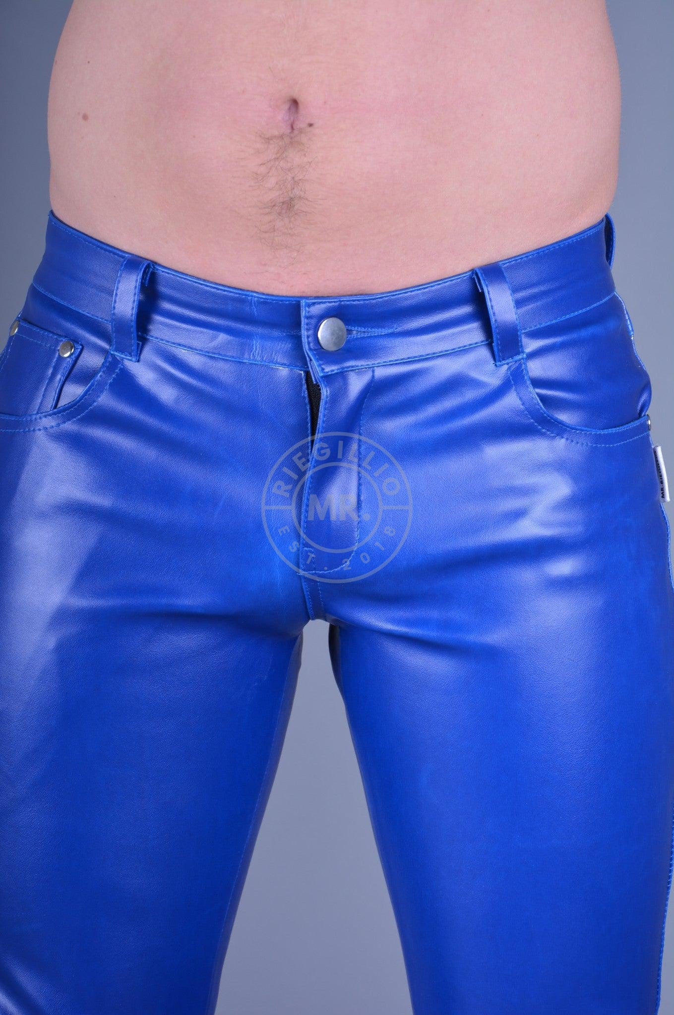 MR. 5-Pocket Pants Blue at MR. Riegillio