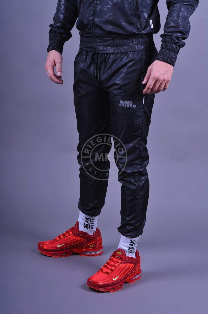 Nylon Camo Tracksuit Pants at MR. Riegillio