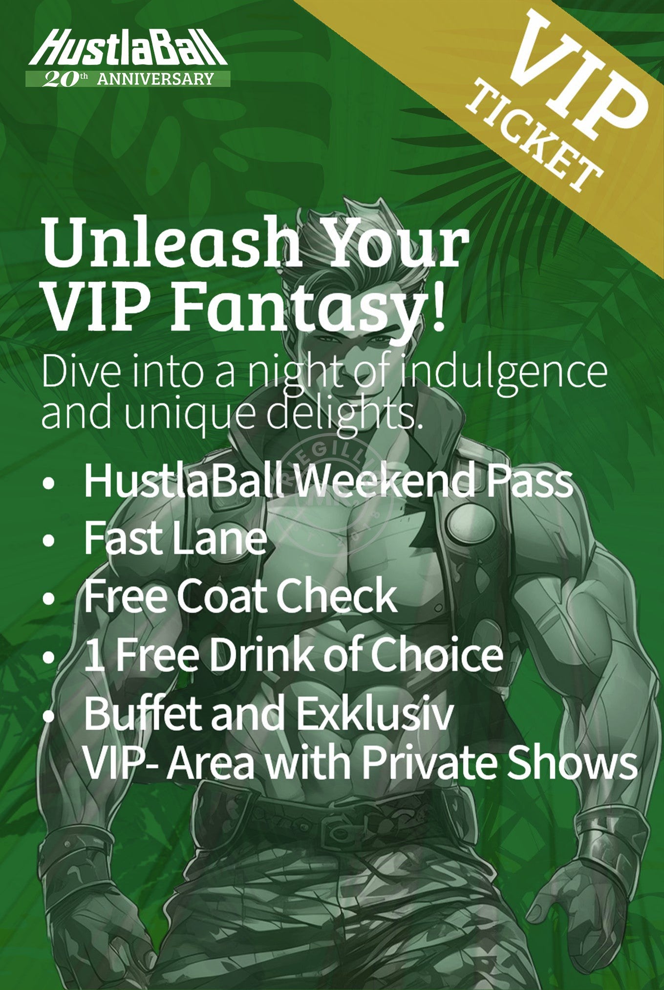 HustlaBall VIP Ticket at MR. Riegillio