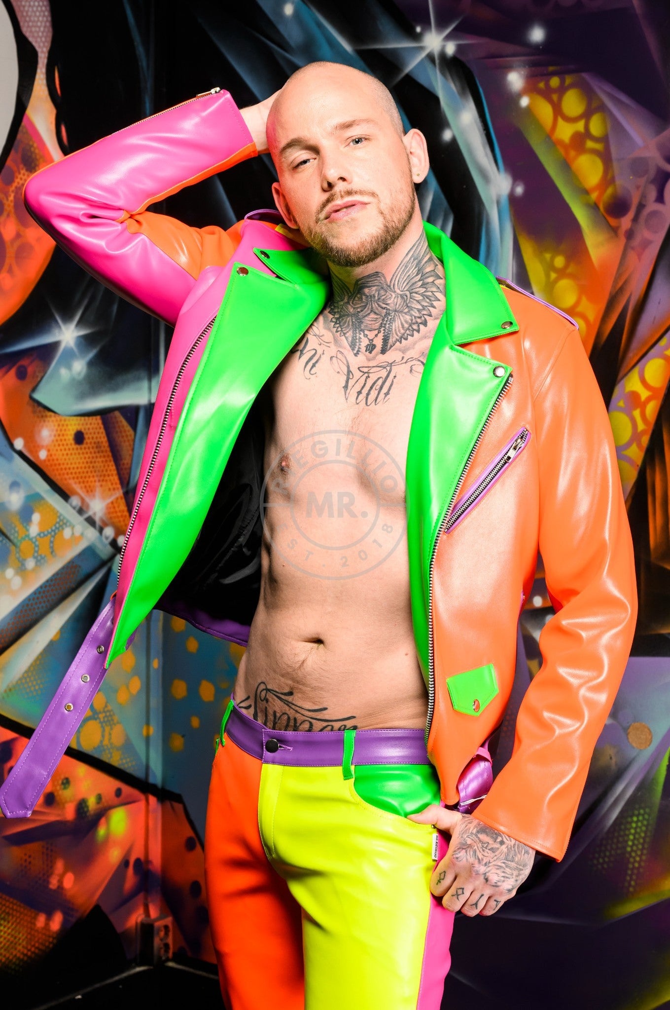 MR. Neon Brando Jacket at MR. Riegillio