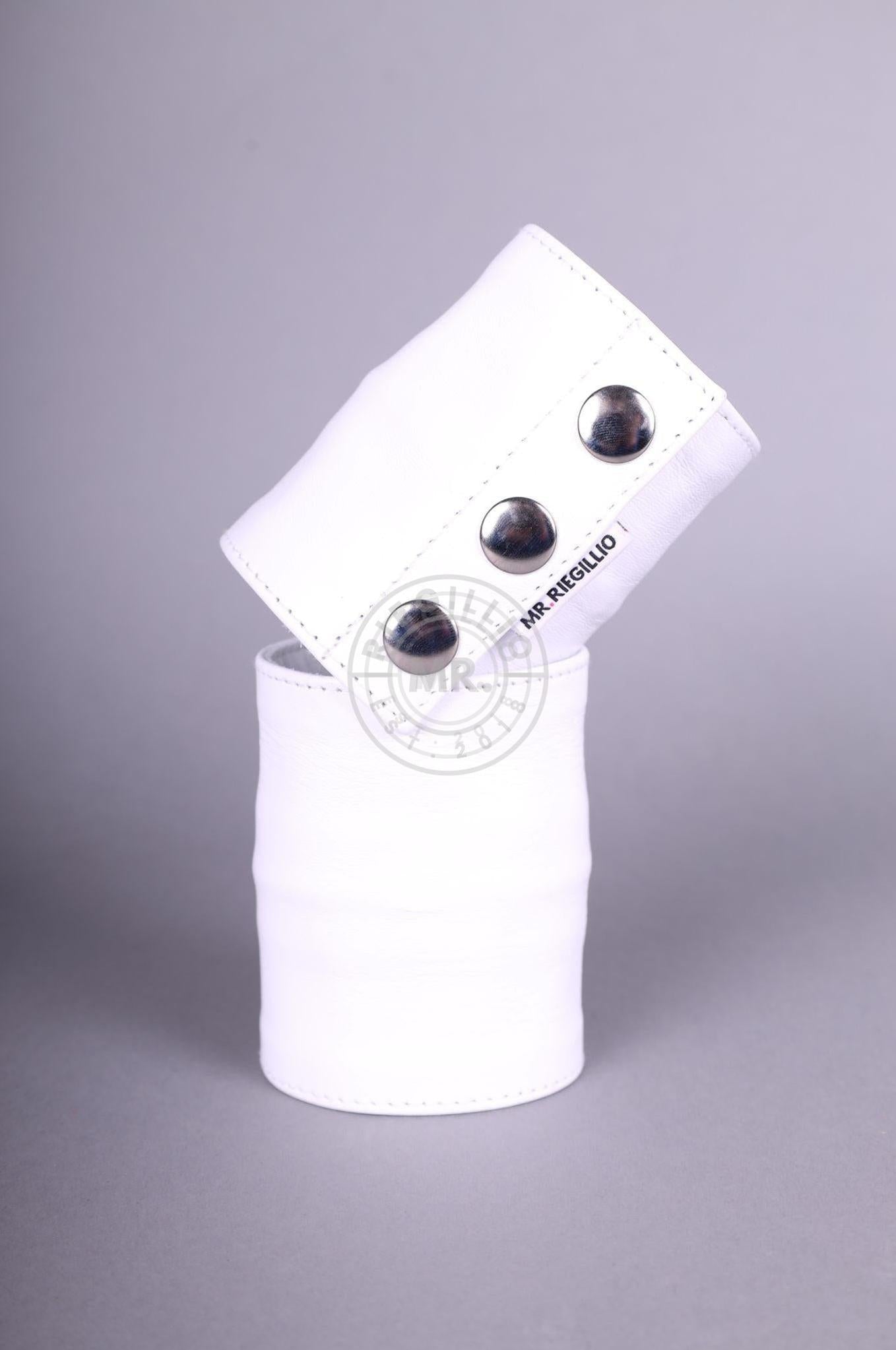 White Wrist Wallet at MR. Riegillio