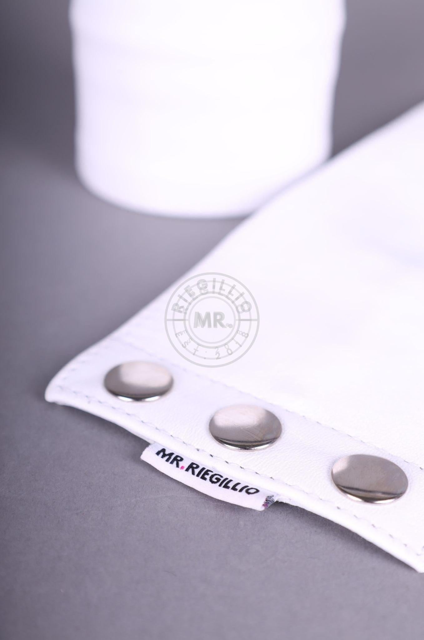 White Wrist Wallet at MR. Riegillio