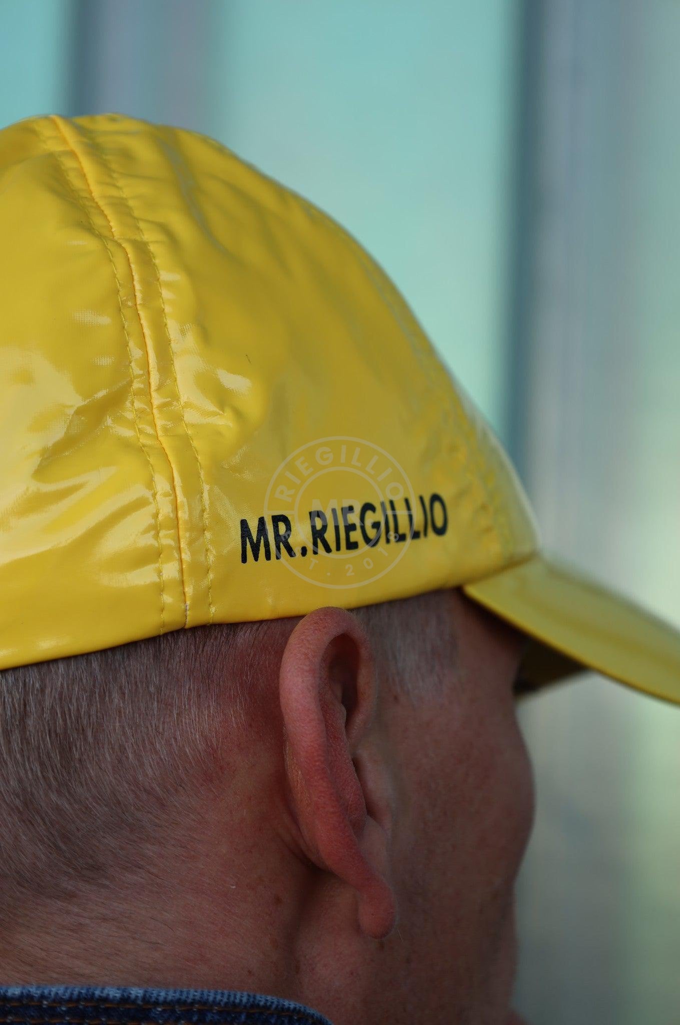 Yellow PVC Cap at MR. Riegillio