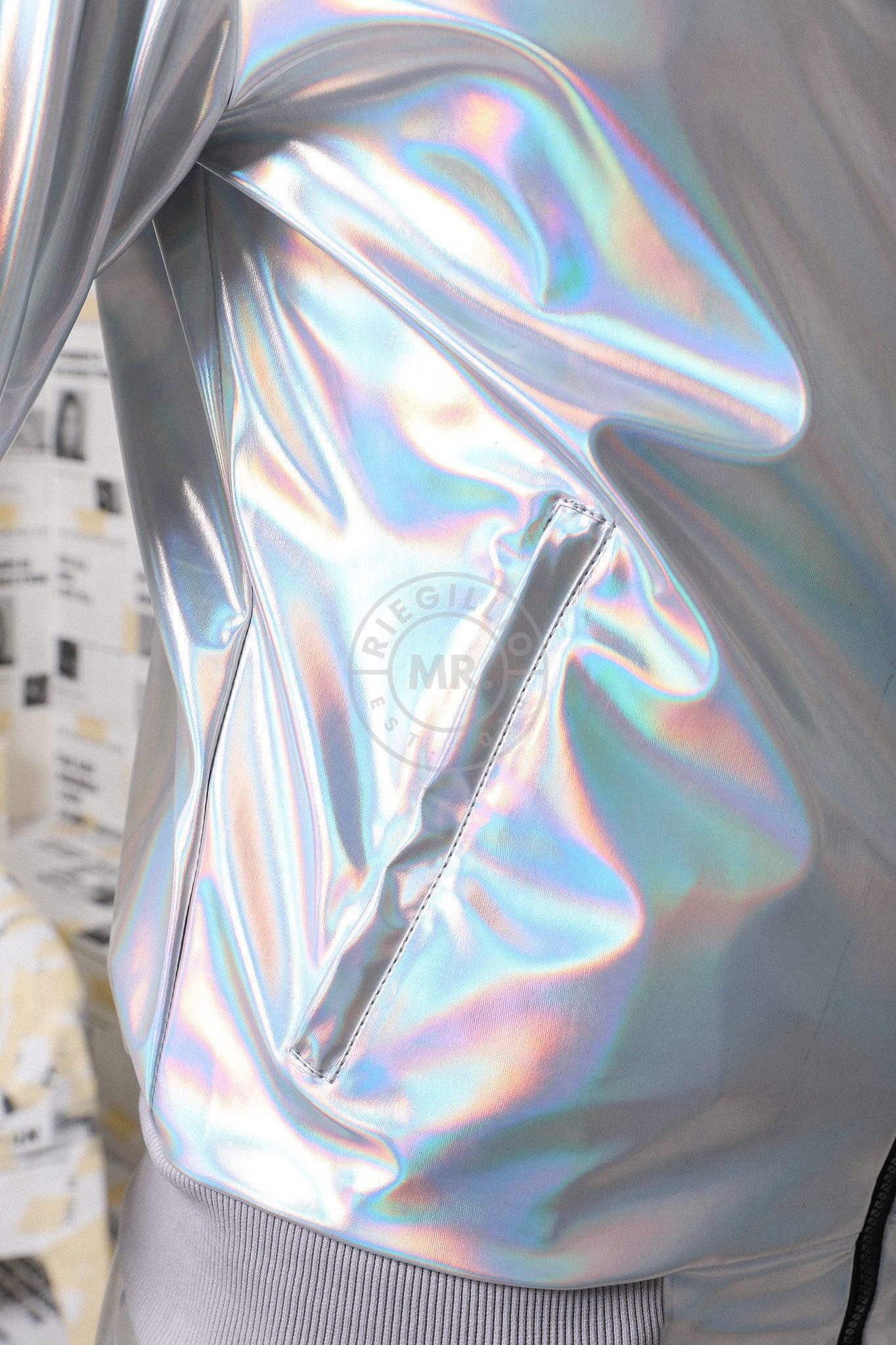 Holographic Tracksuit Jacket-at MR. Riegillio