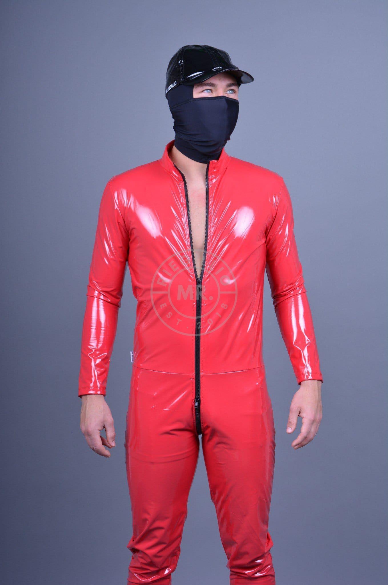 Red PVC Bodysuit at MR. Riegillio
