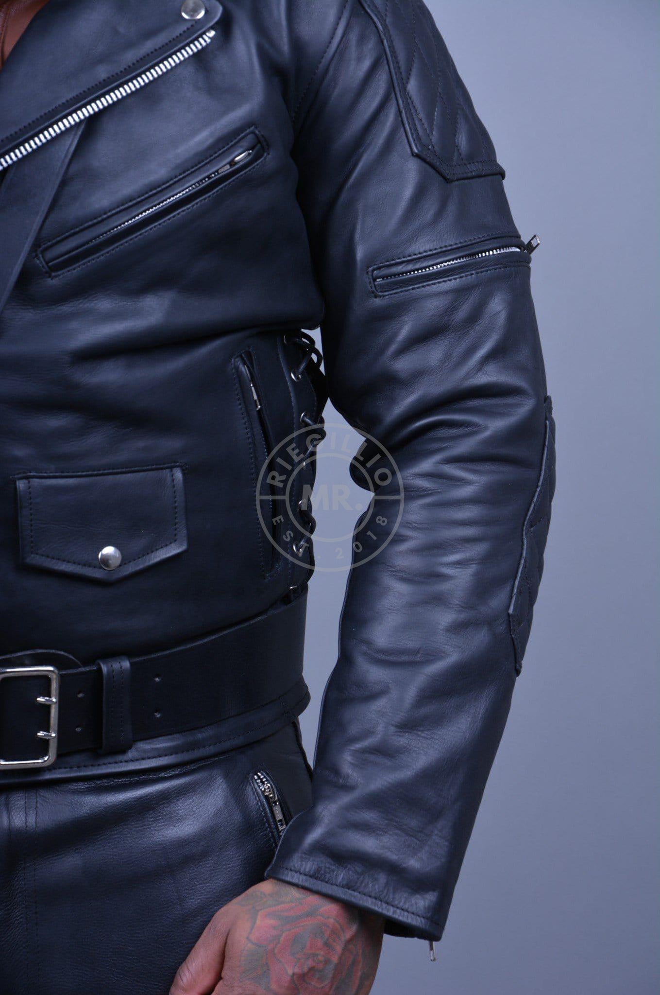 Leather Uniform Jacket-at MR. Riegillio