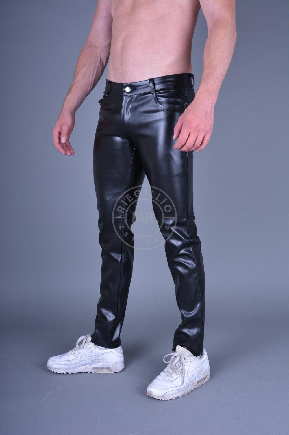Vegan leather man fetishwear by MR. Riegillio