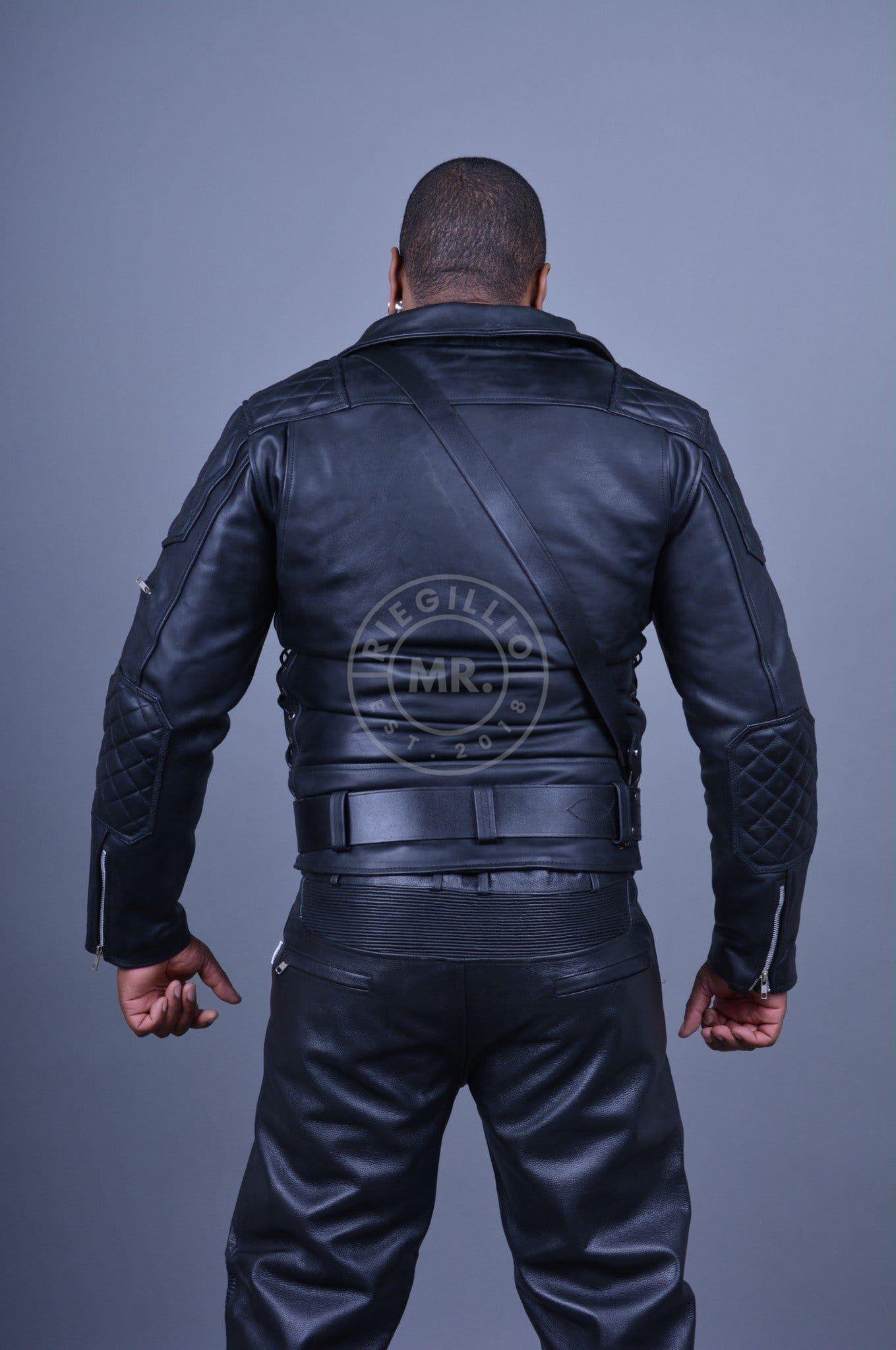 Leather Uniform Jacket-at MR. Riegillio