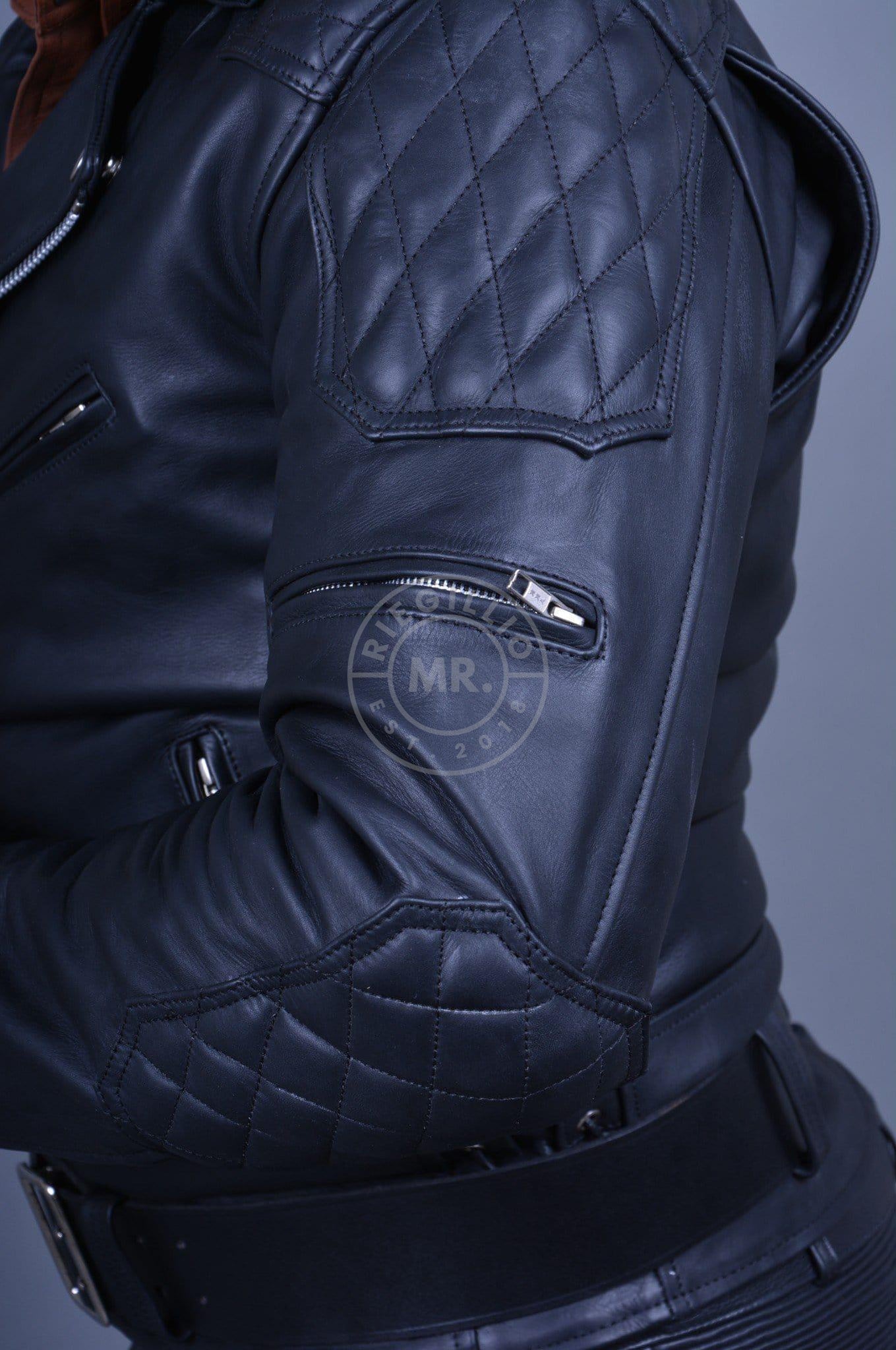 Leather Uniform Jacket-at MR. Riegillio