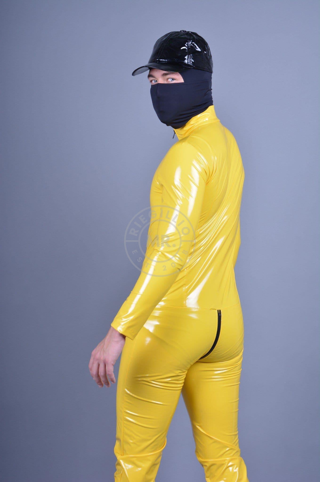 Yellow PVC Bodysuit at MR. Riegillio