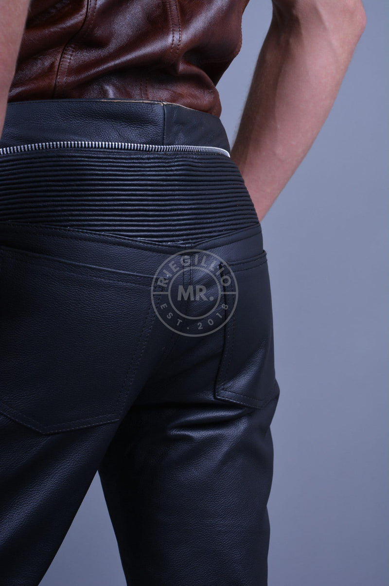 Vintage Black Waist Zipper Pants at MR. Riegillio