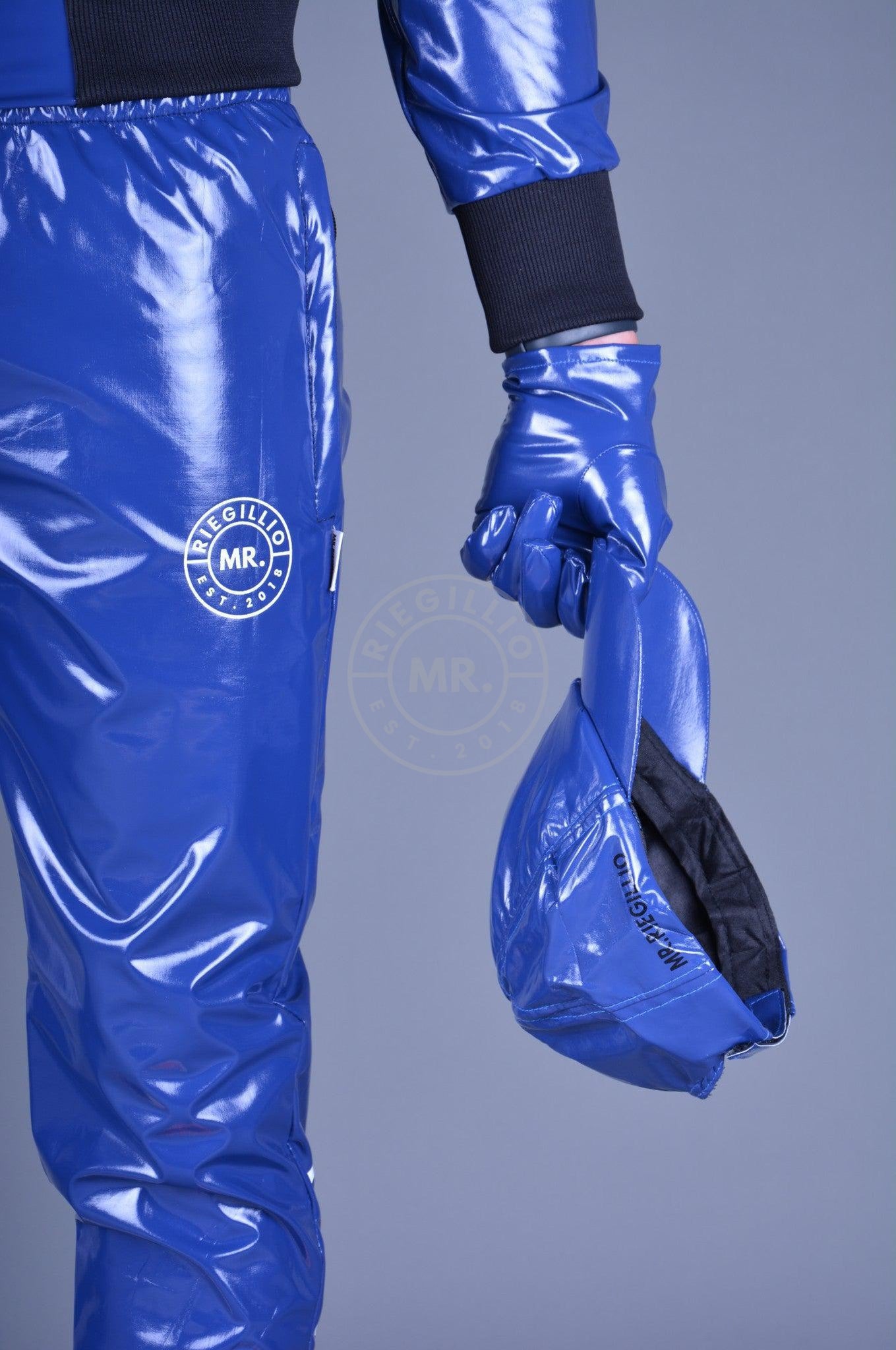 Blue PVC Gloves at MR. Riegillio