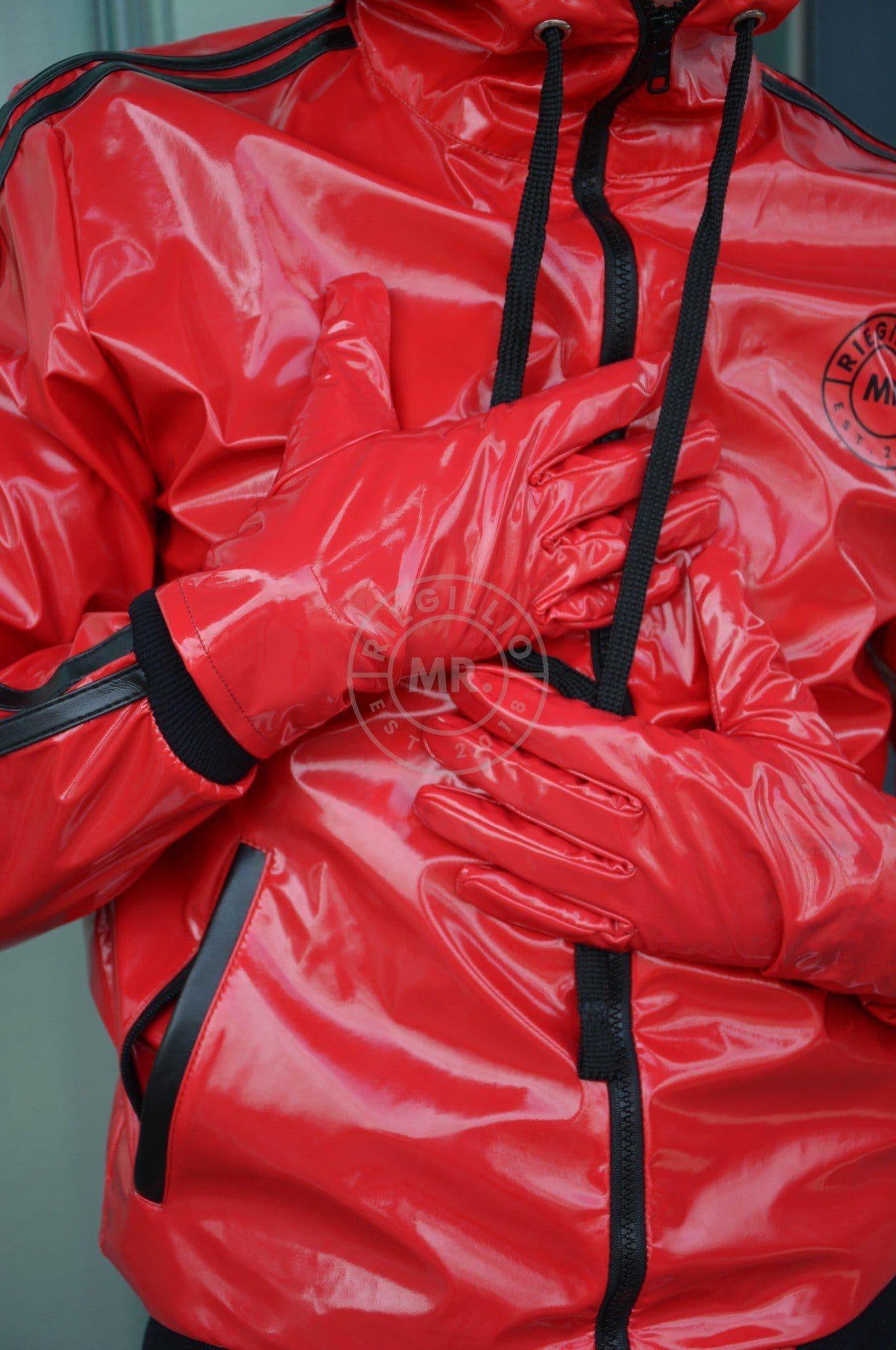 Red PVC Gloves at MR. Riegillio