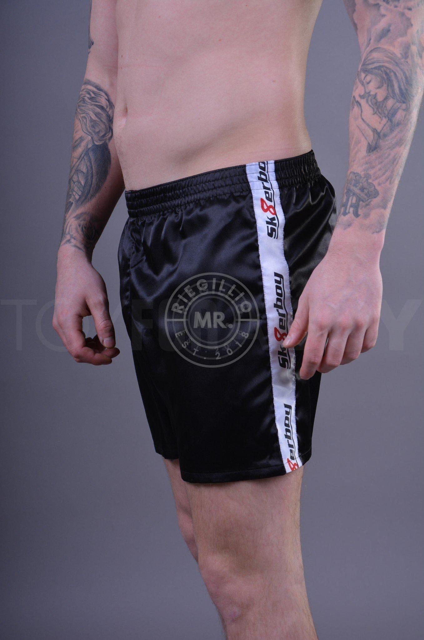 Sk8erboy Shiny Boxershort - Black at MR. Riegillio