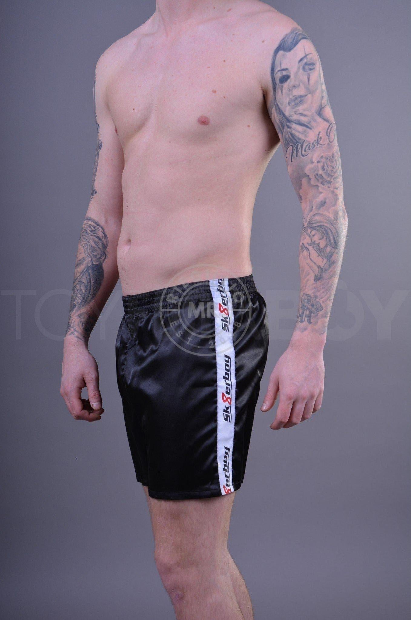 Sk8erboy Shiny Boxershort - Black at MR. Riegillio