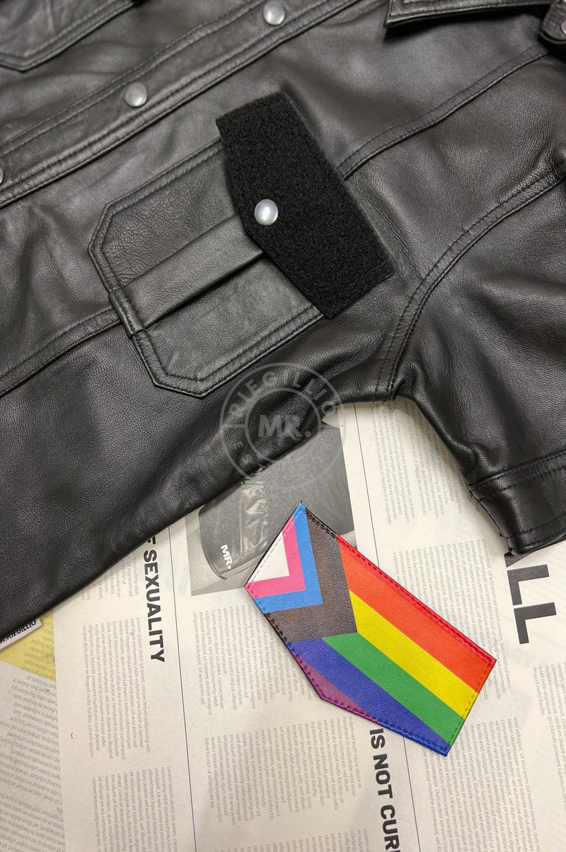 Velcro Patch - Progress Pride Flag at MR. Riegillio