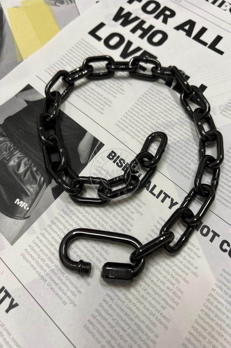 Chain Collar - Black at MR. Riegillio