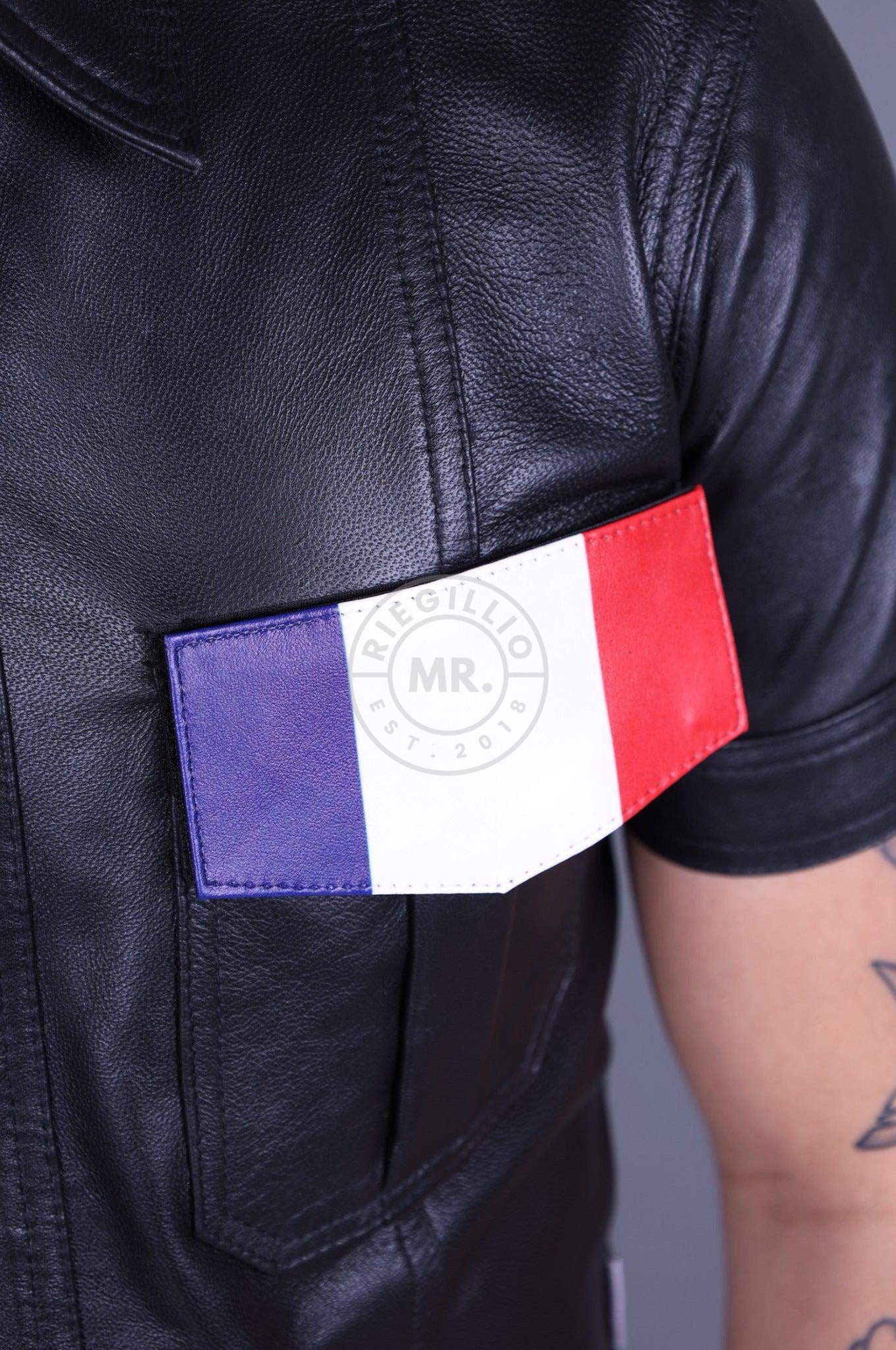 Velcro Patch - France Flag at MR. Riegillio